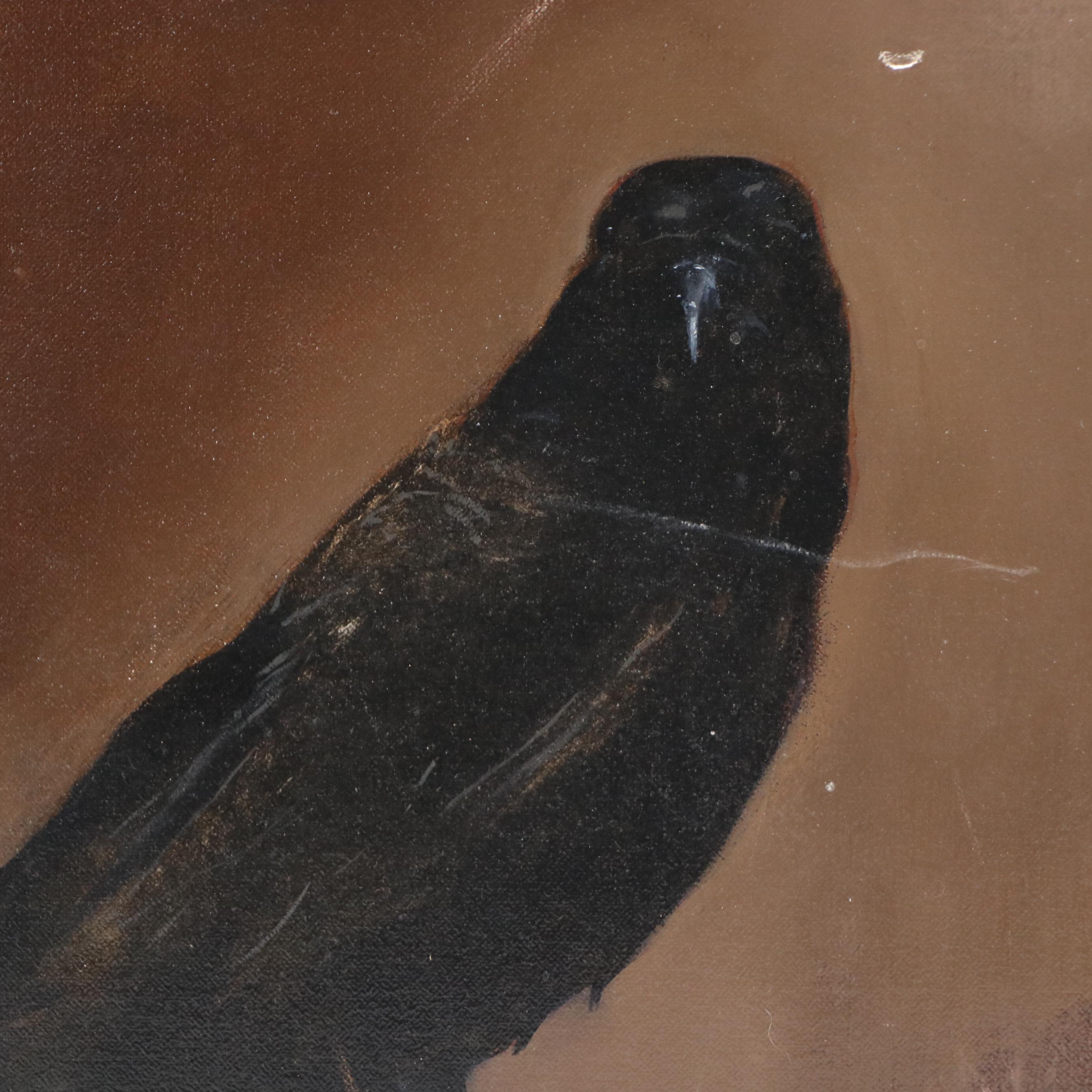 Michael Crespo Oil Painting "Porbus the Crow," 2007