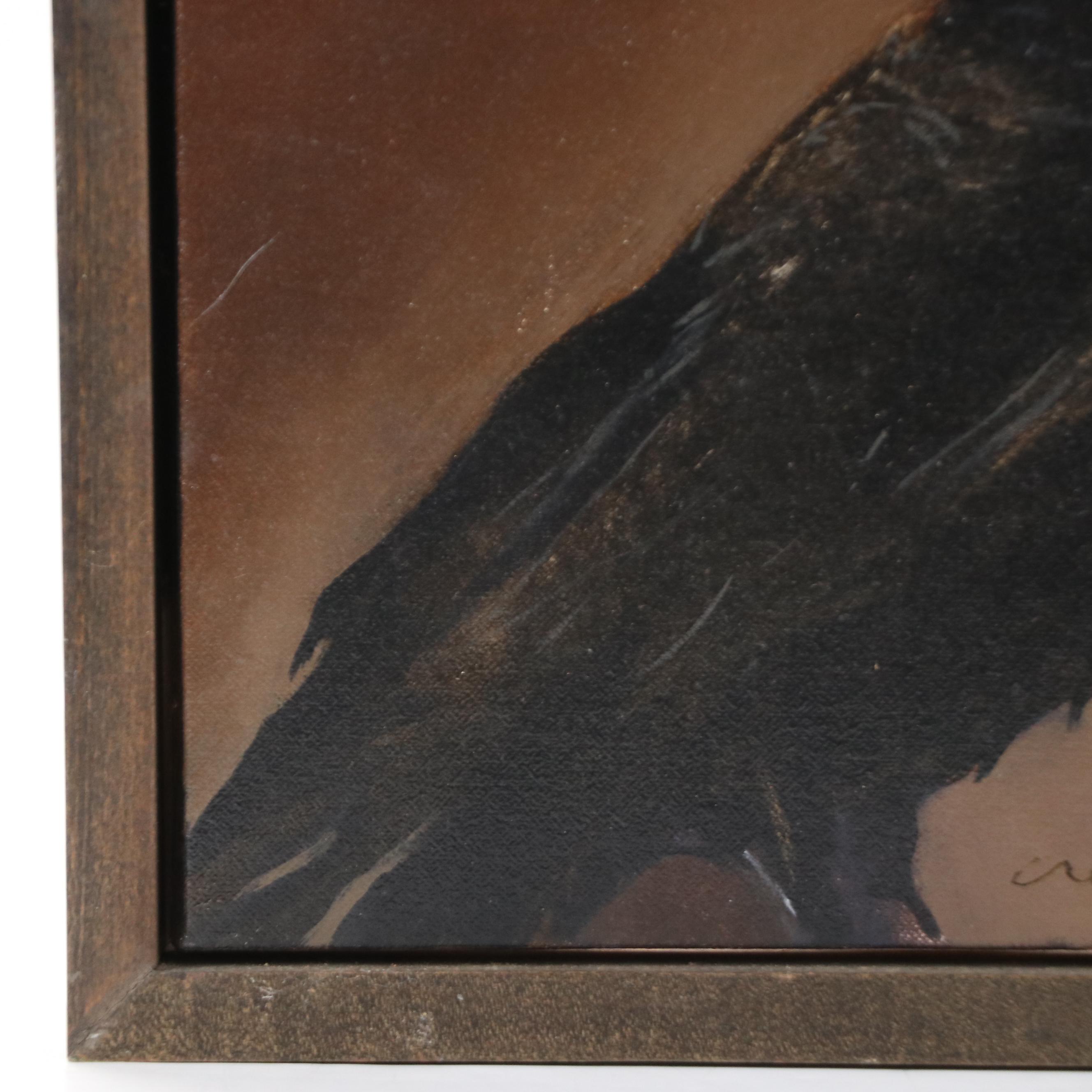 Michael Crespo Oil Painting "Porbus the Crow," 2007