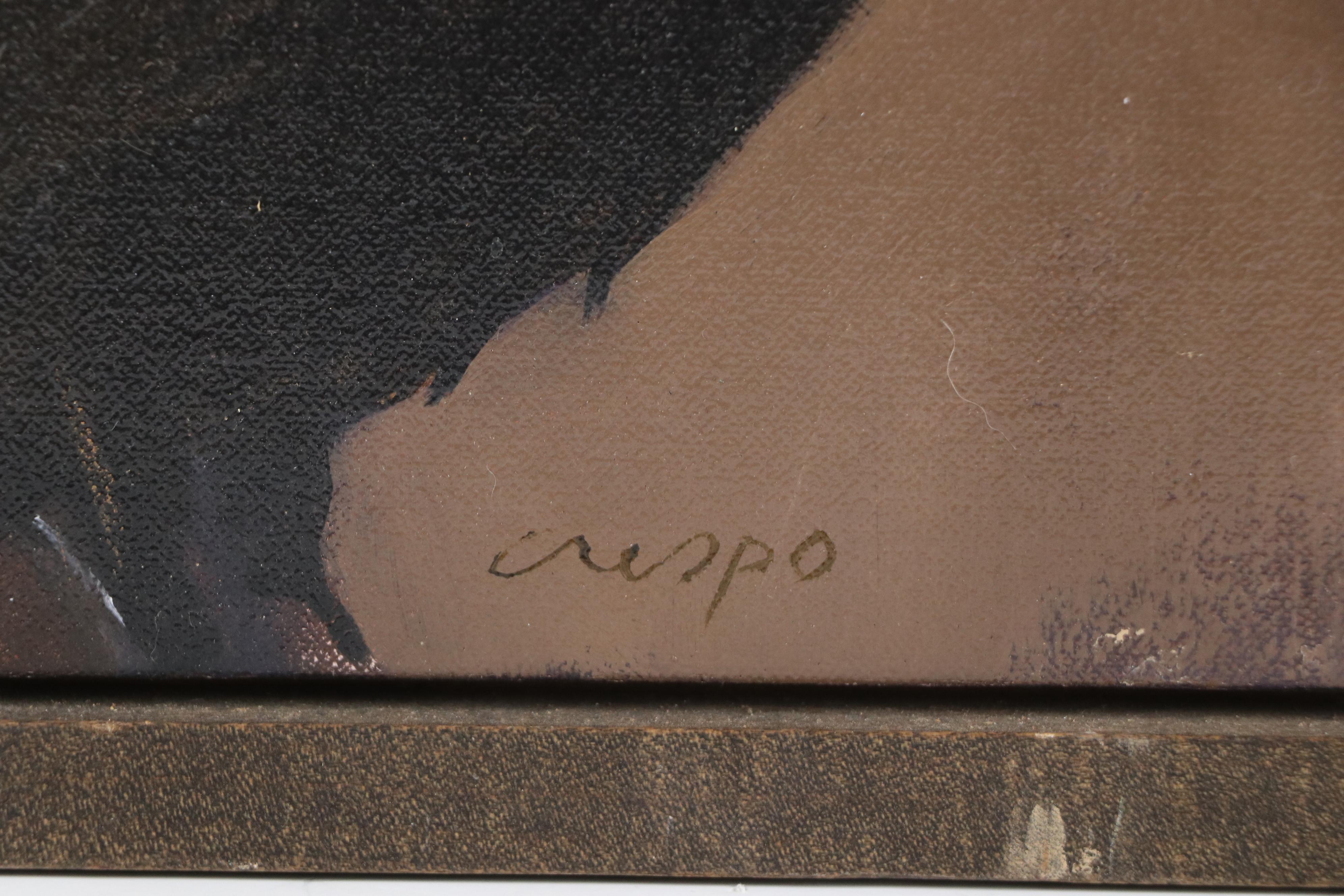 Michael Crespo Oil Painting "Porbus the Crow," 2007