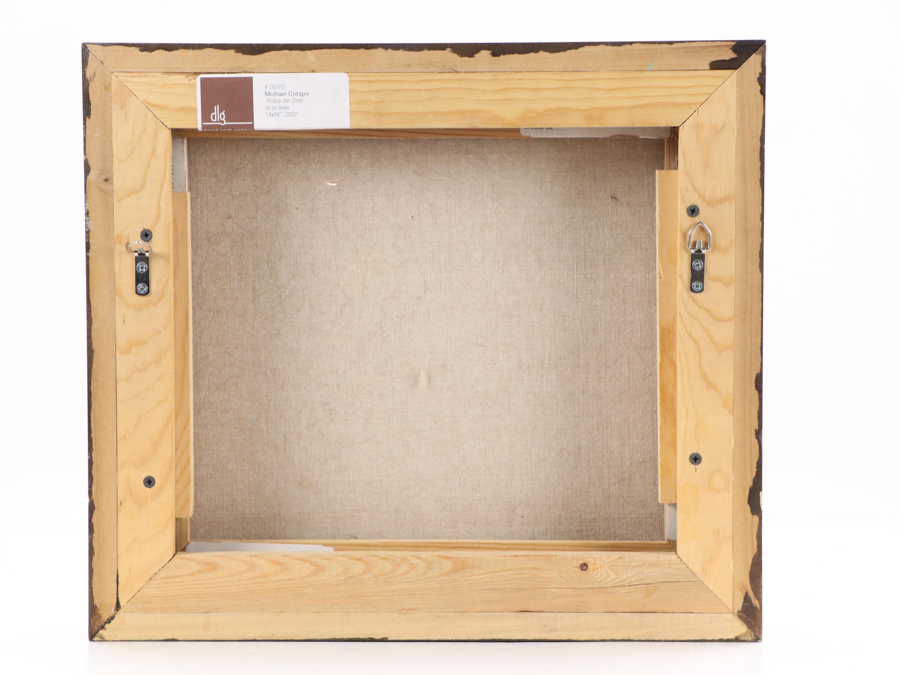 Michael Crespo Oil Painting "Porbus the Crow," 2007