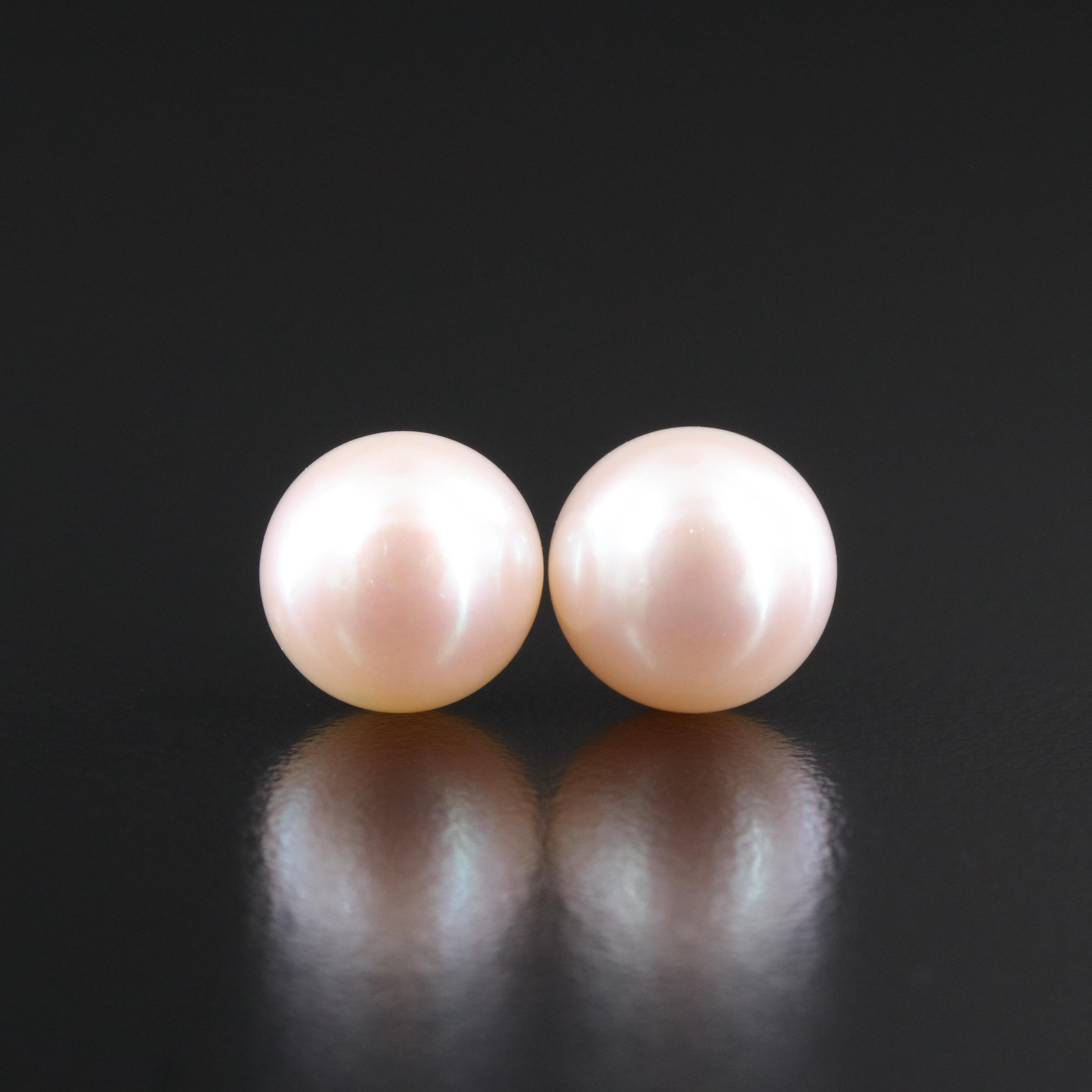 18K Pearl Earrings