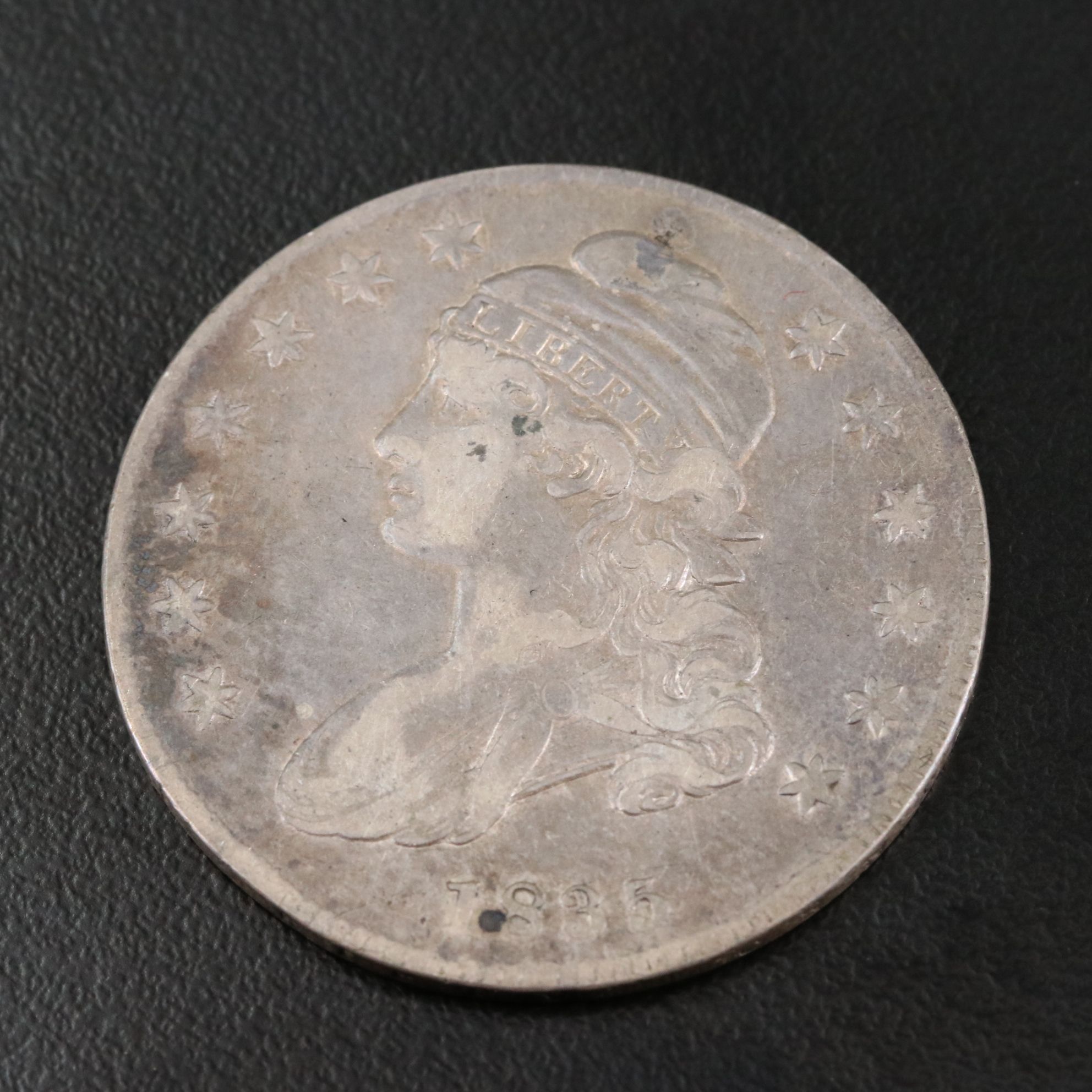 1835 Capped Bust Silver Half Dollar