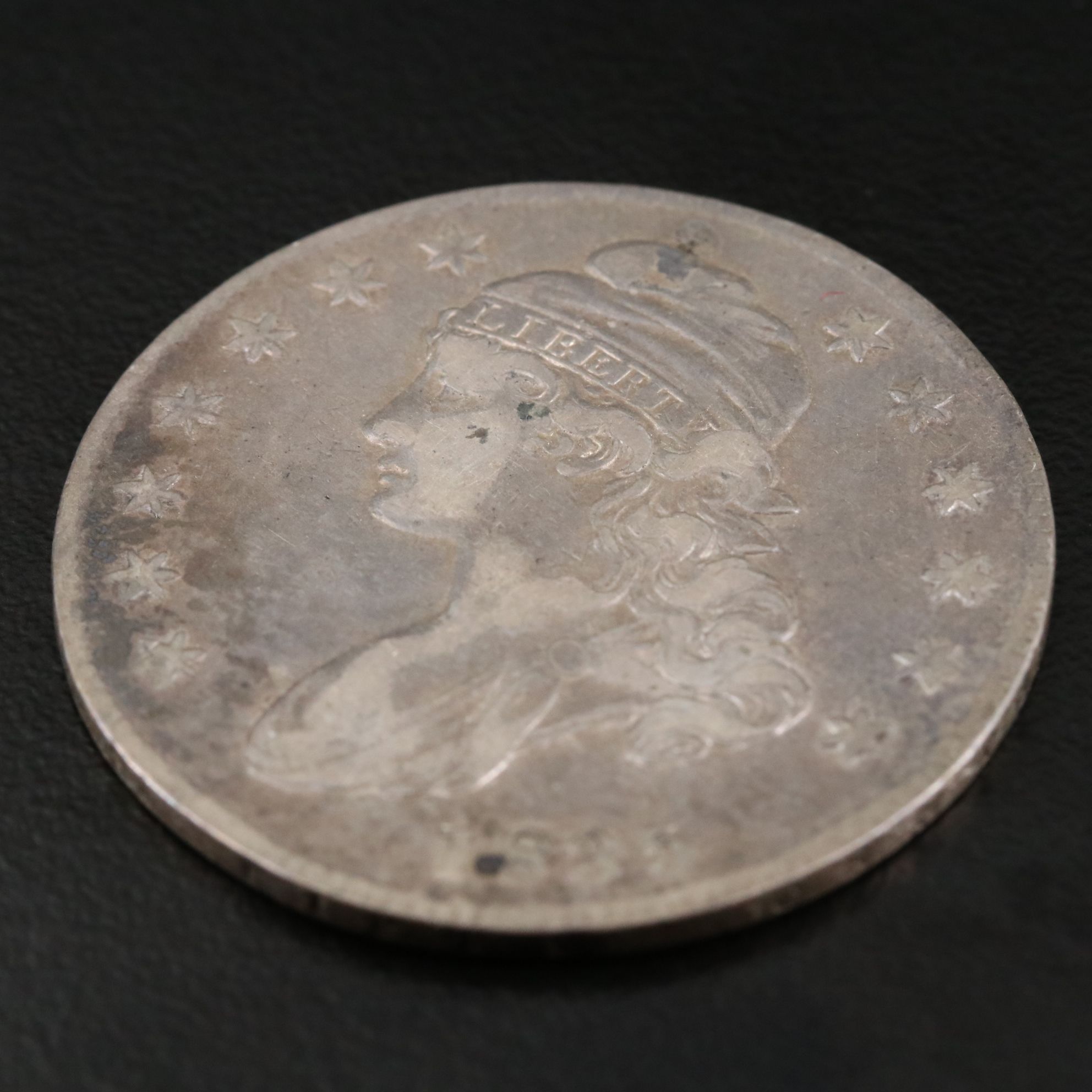 1835 Capped Bust Silver Half Dollar