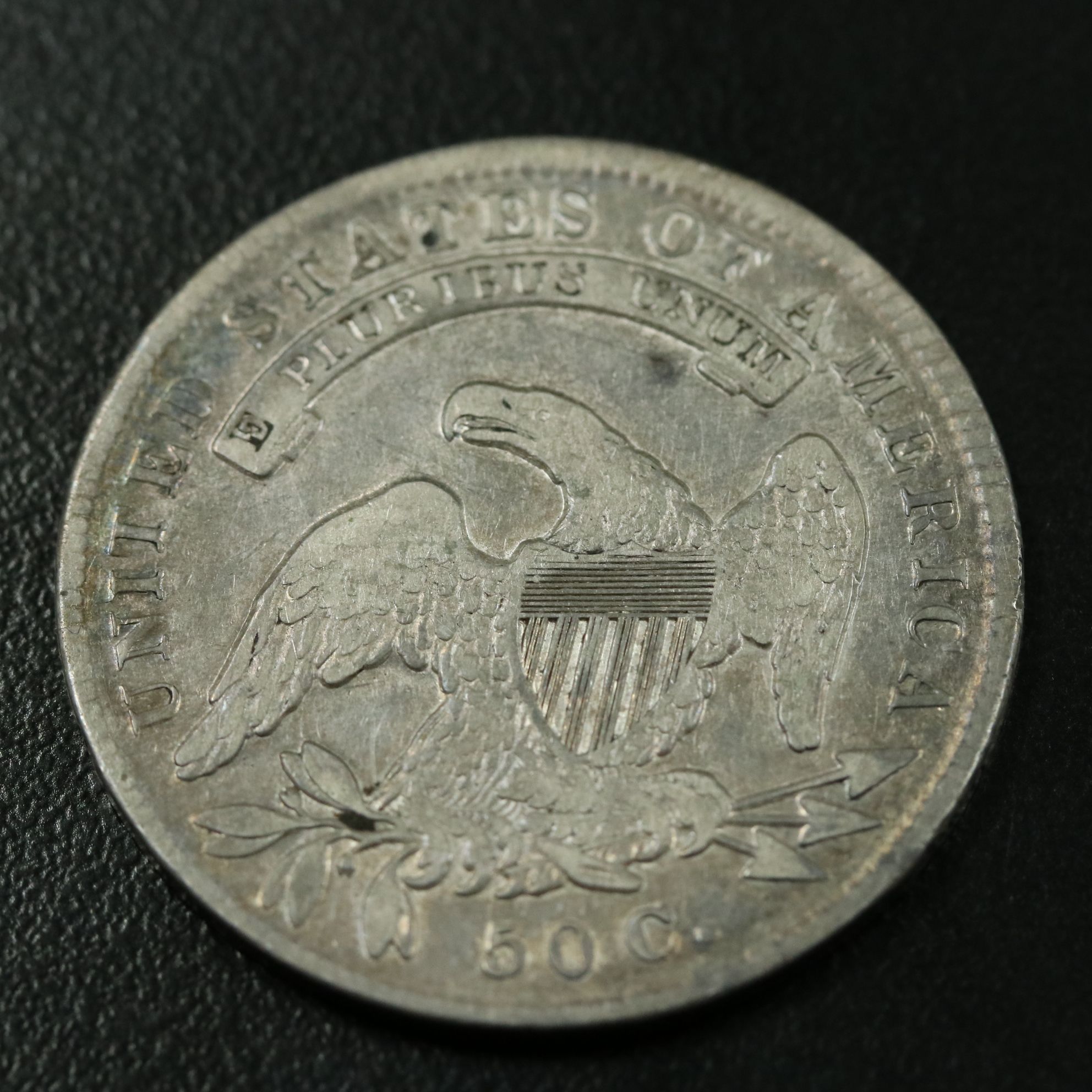 1835 Capped Bust Silver Half Dollar