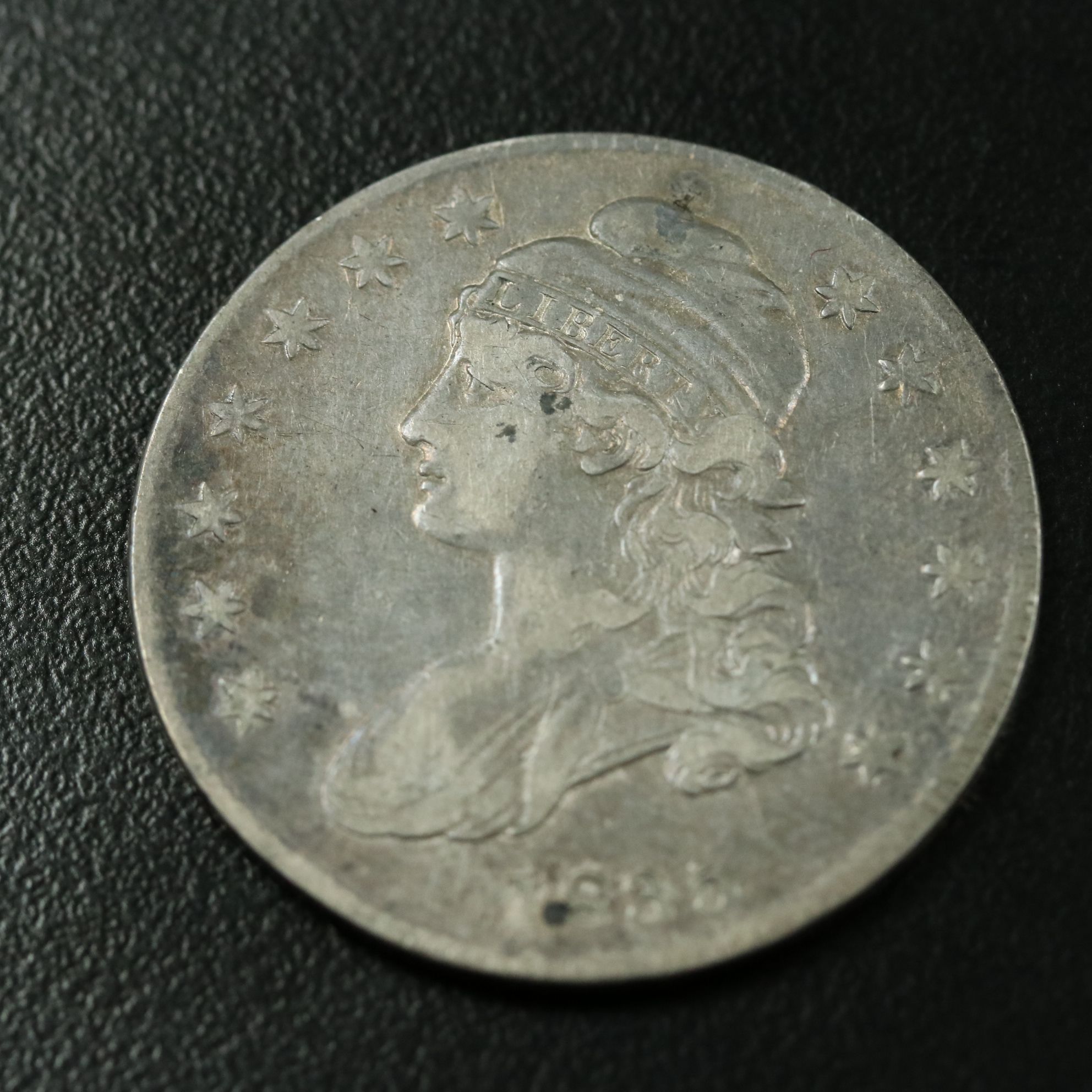1835 Capped Bust Silver Half Dollar