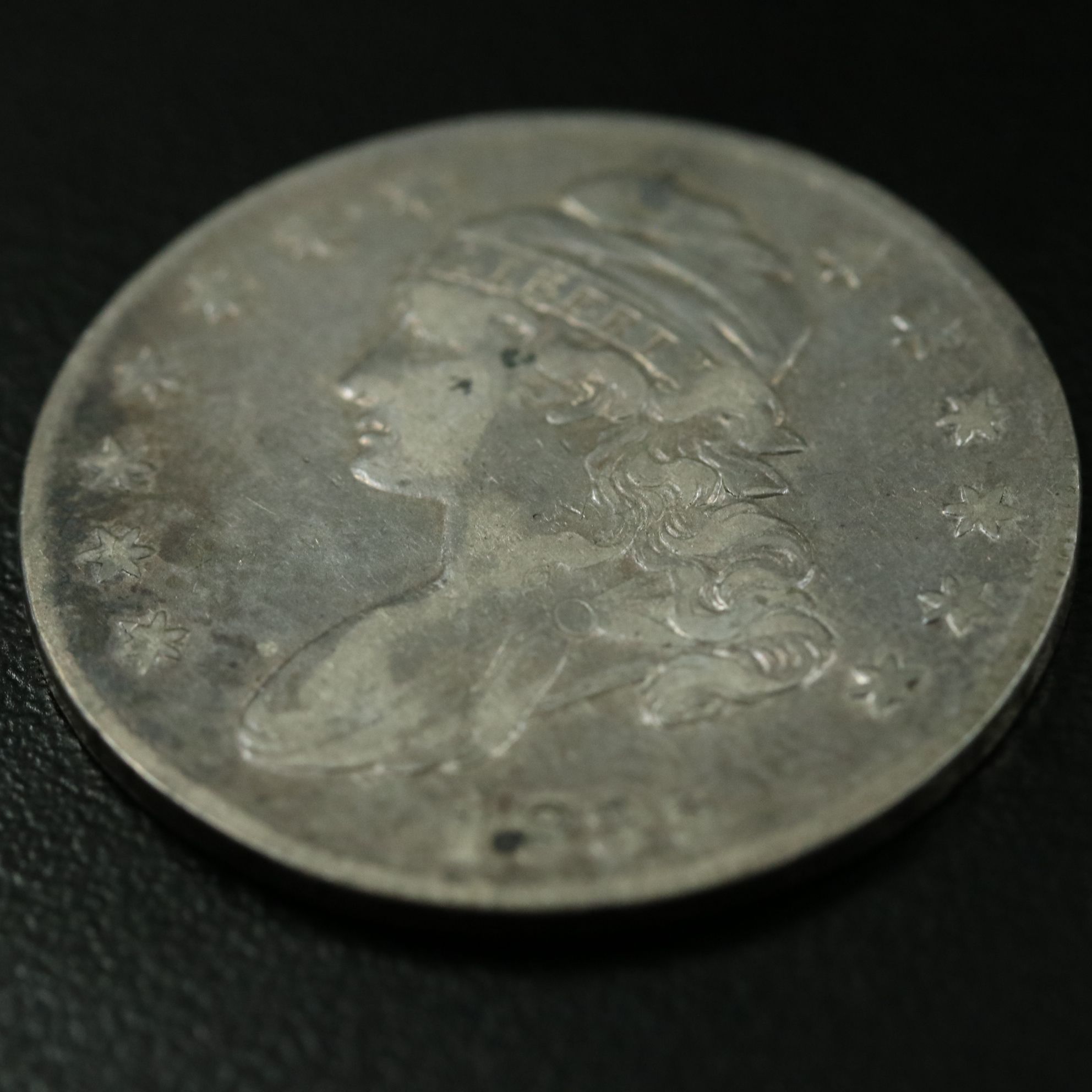1835 Capped Bust Silver Half Dollar