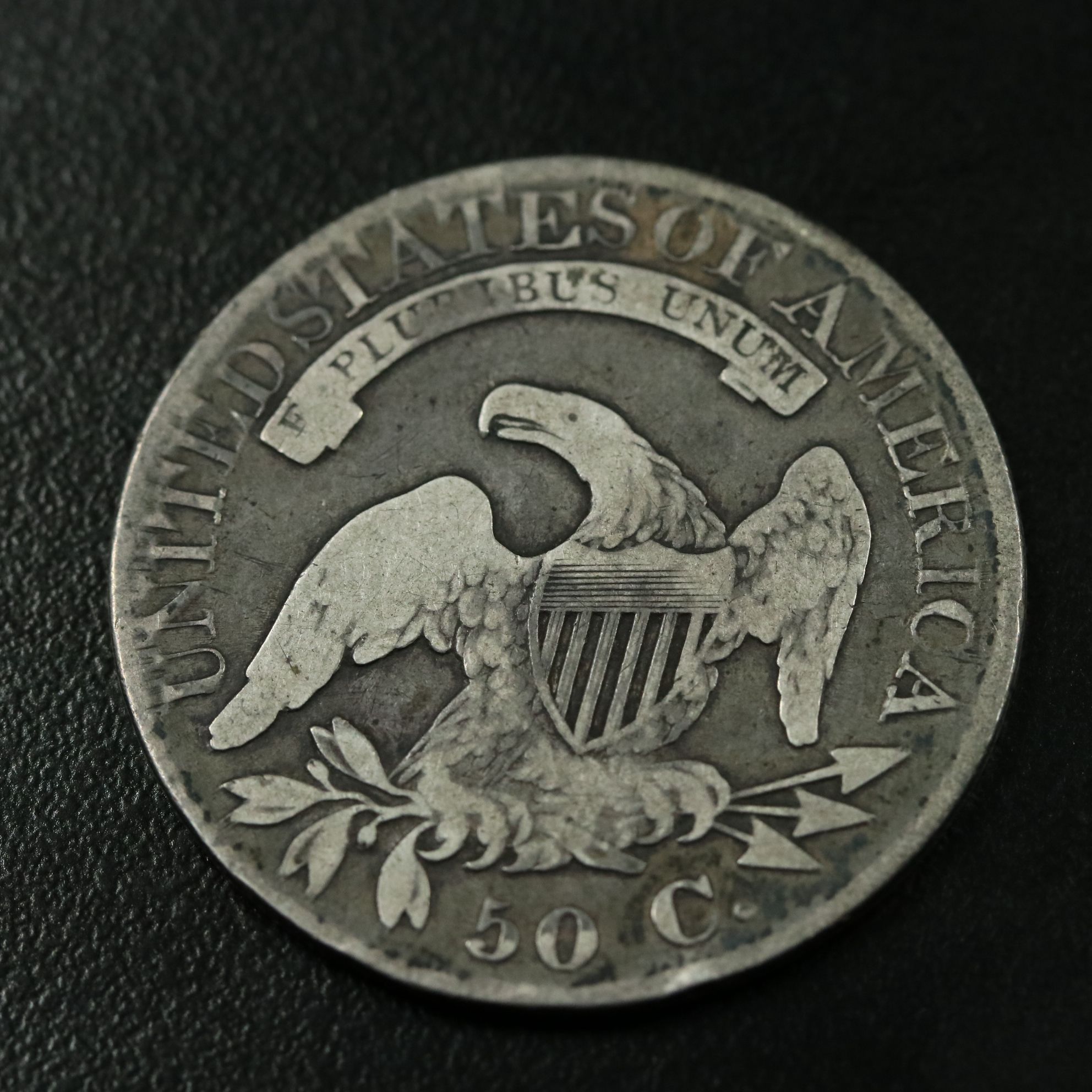 1824 Capped Bust Silver Half Dollar