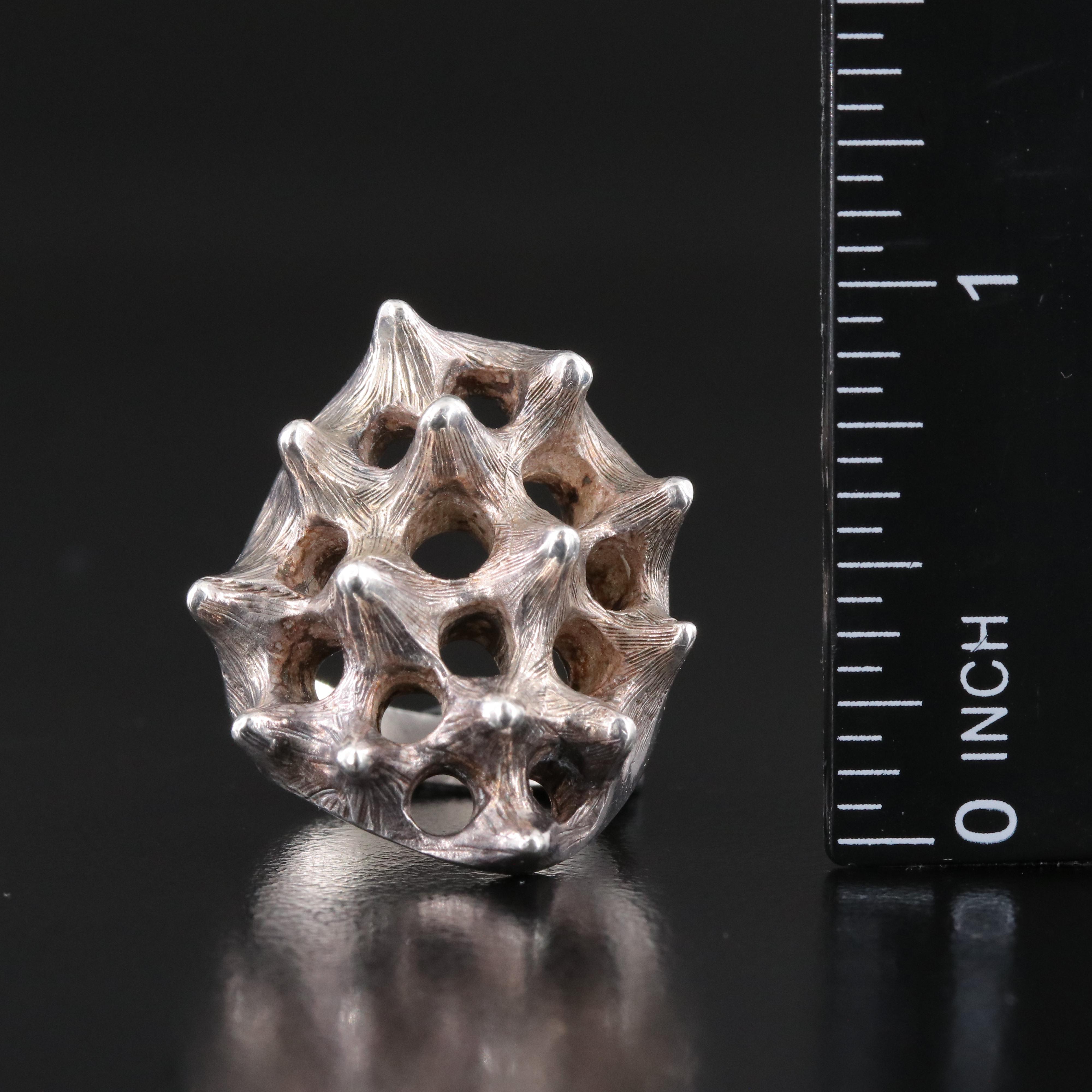 Danish Modernist Jane Wiberg Sterling Ring