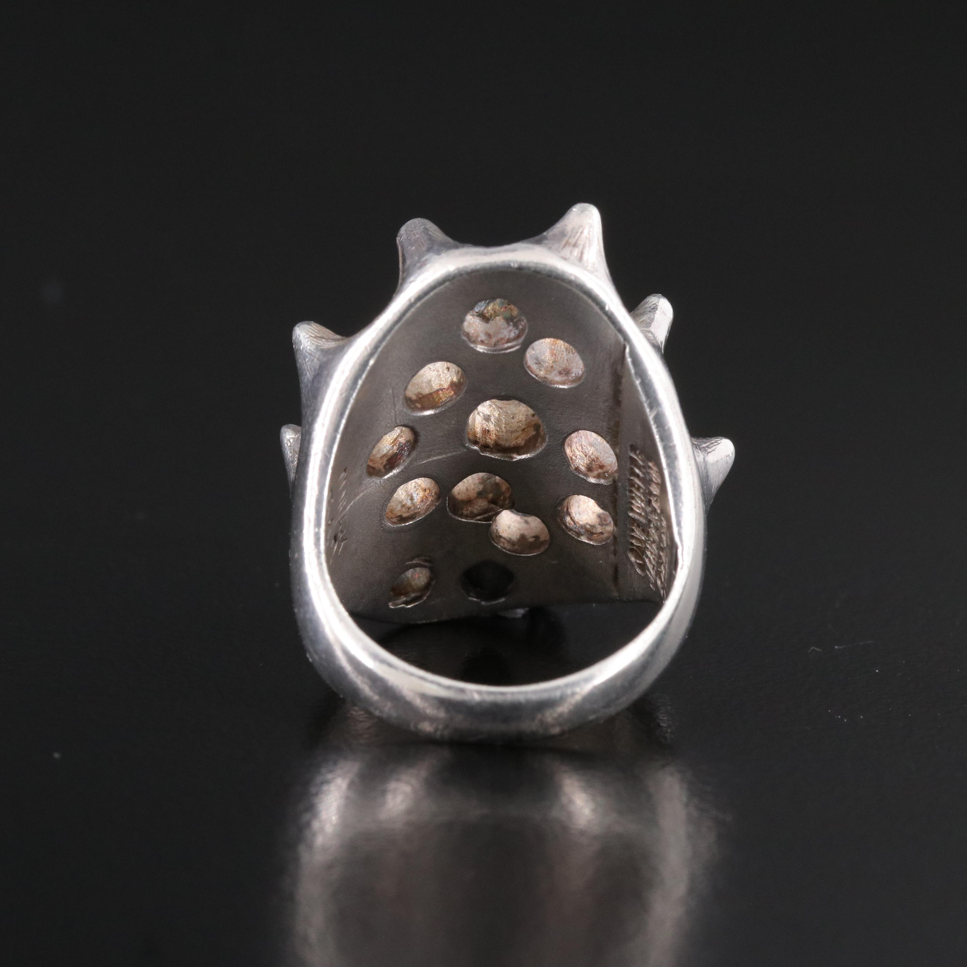 Danish Modernist Jane Wiberg Sterling Ring