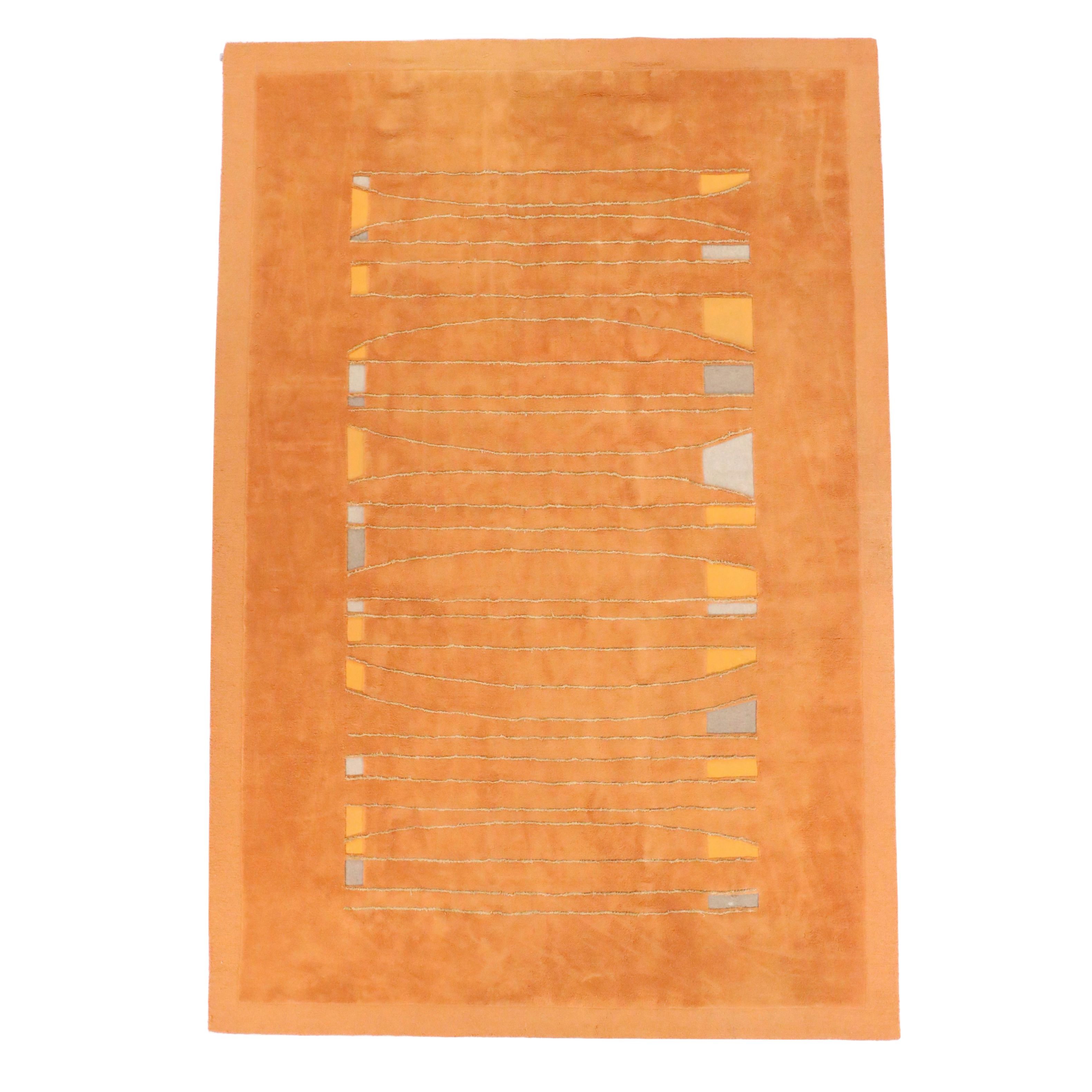 11'4 x 16'10 Hand-Tufted Mat-The Basics Indian Contemporary Room Sized Rug