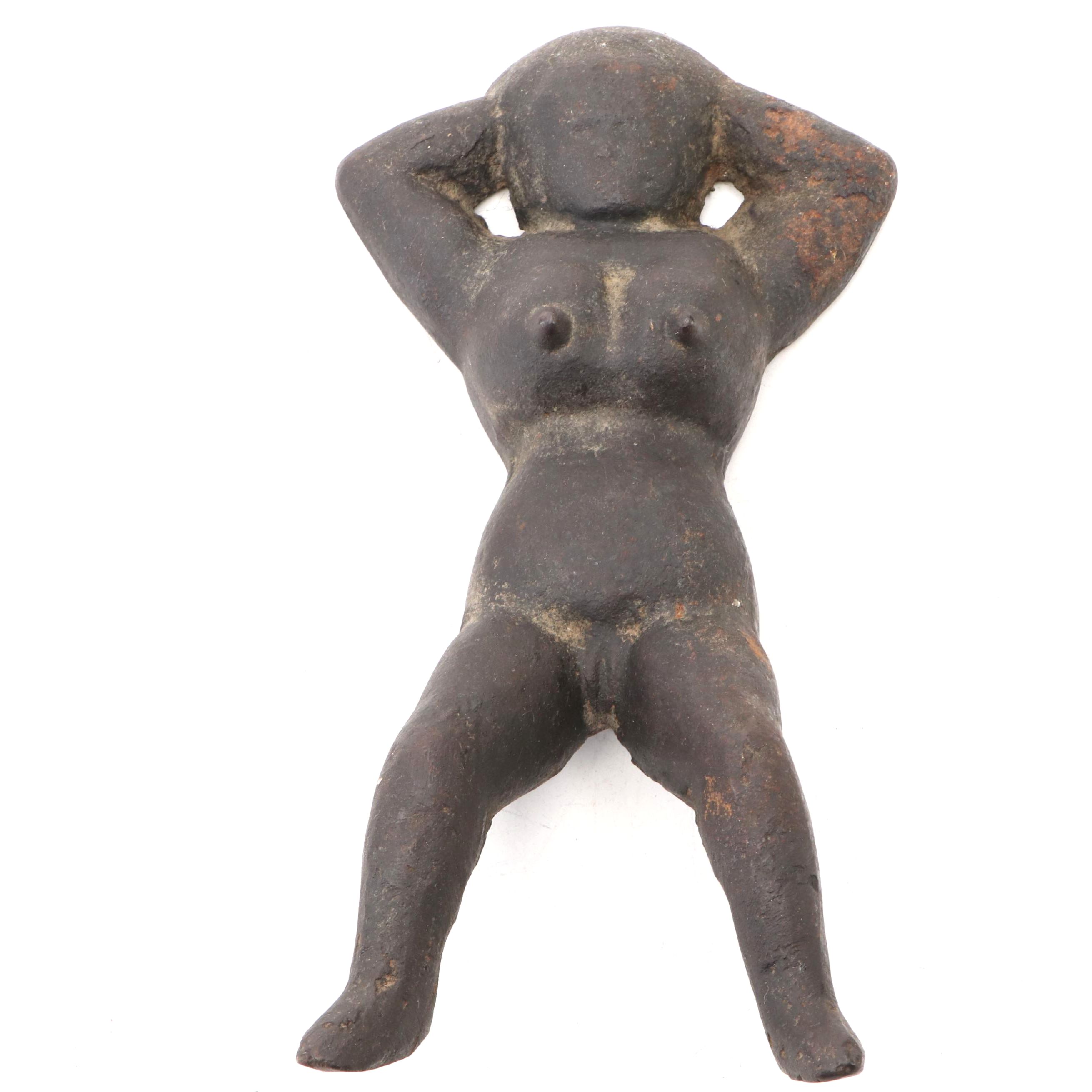 Cast Iron "Naughty Nellie" Boot Jack