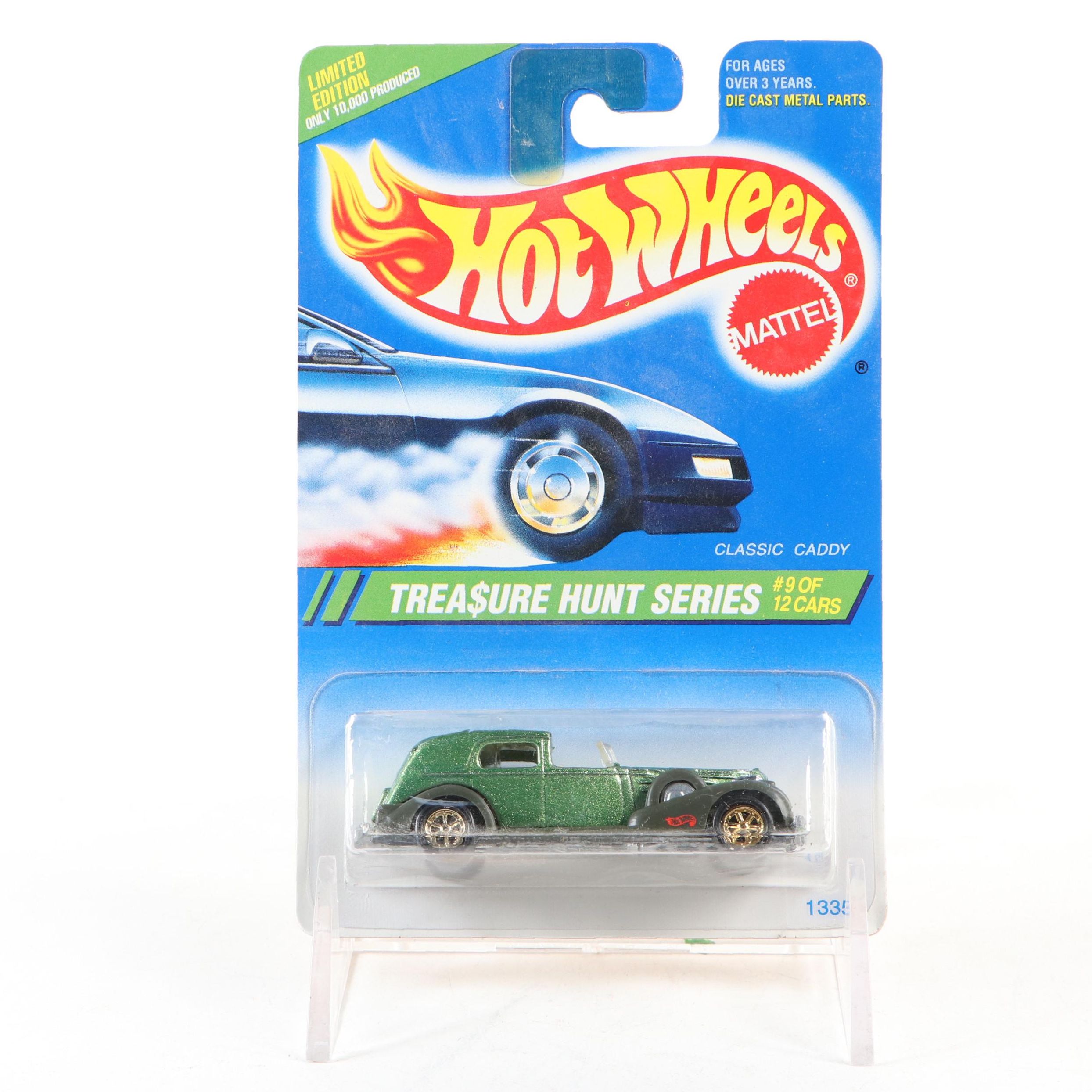 Hot Wheels by Mattel Treasure Hunt Series "Classic Caddy" Diecast Car, 1994