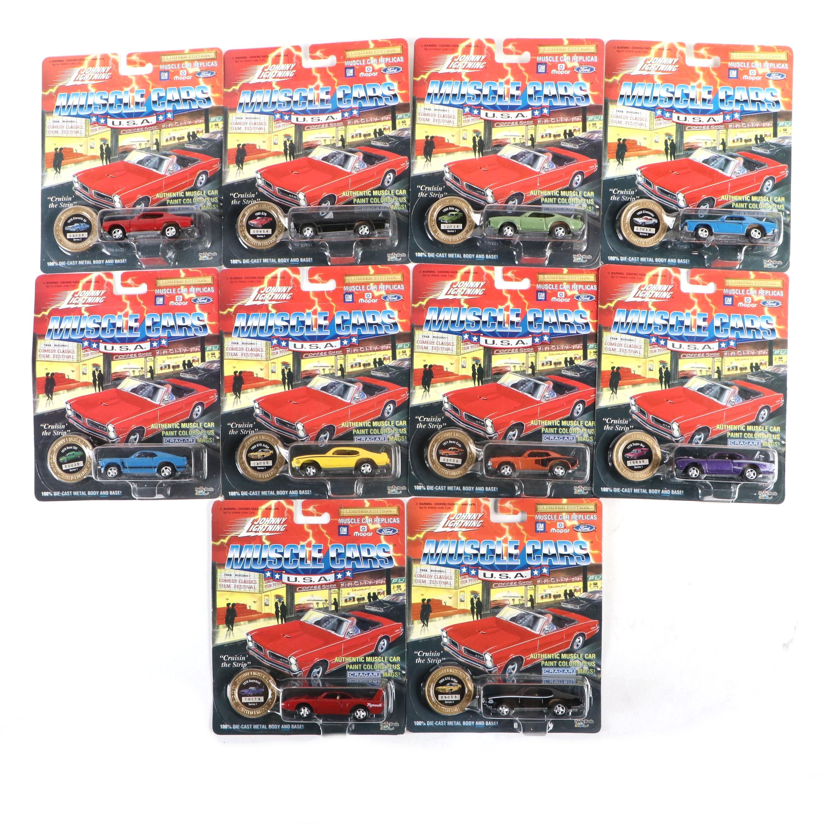 Playing Mantis Johnny Lightning "Muscle Cars" Diecast Vehicles