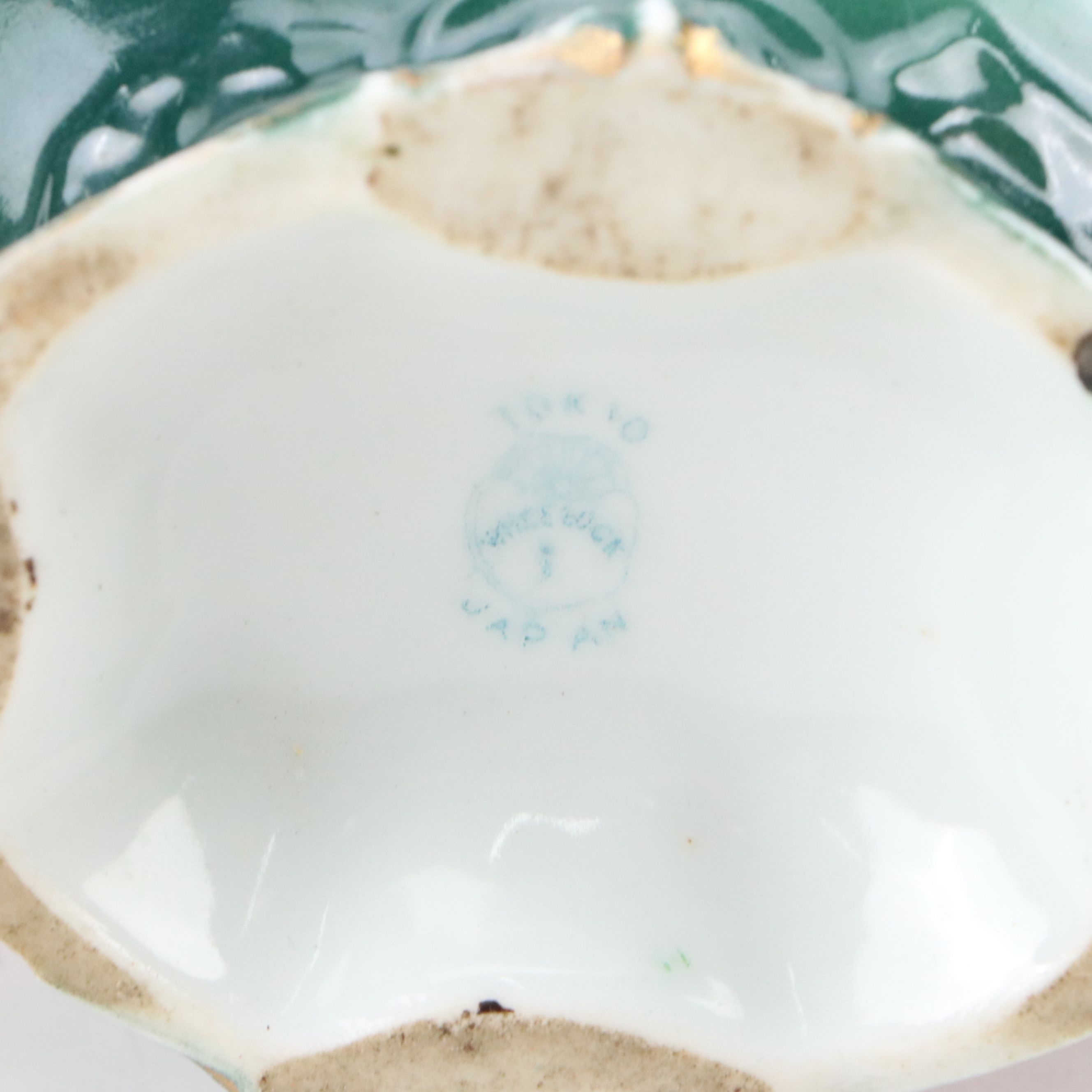 Japanese Victorian Style Porcelain Pillow Vase, Early to Mid-20th Century