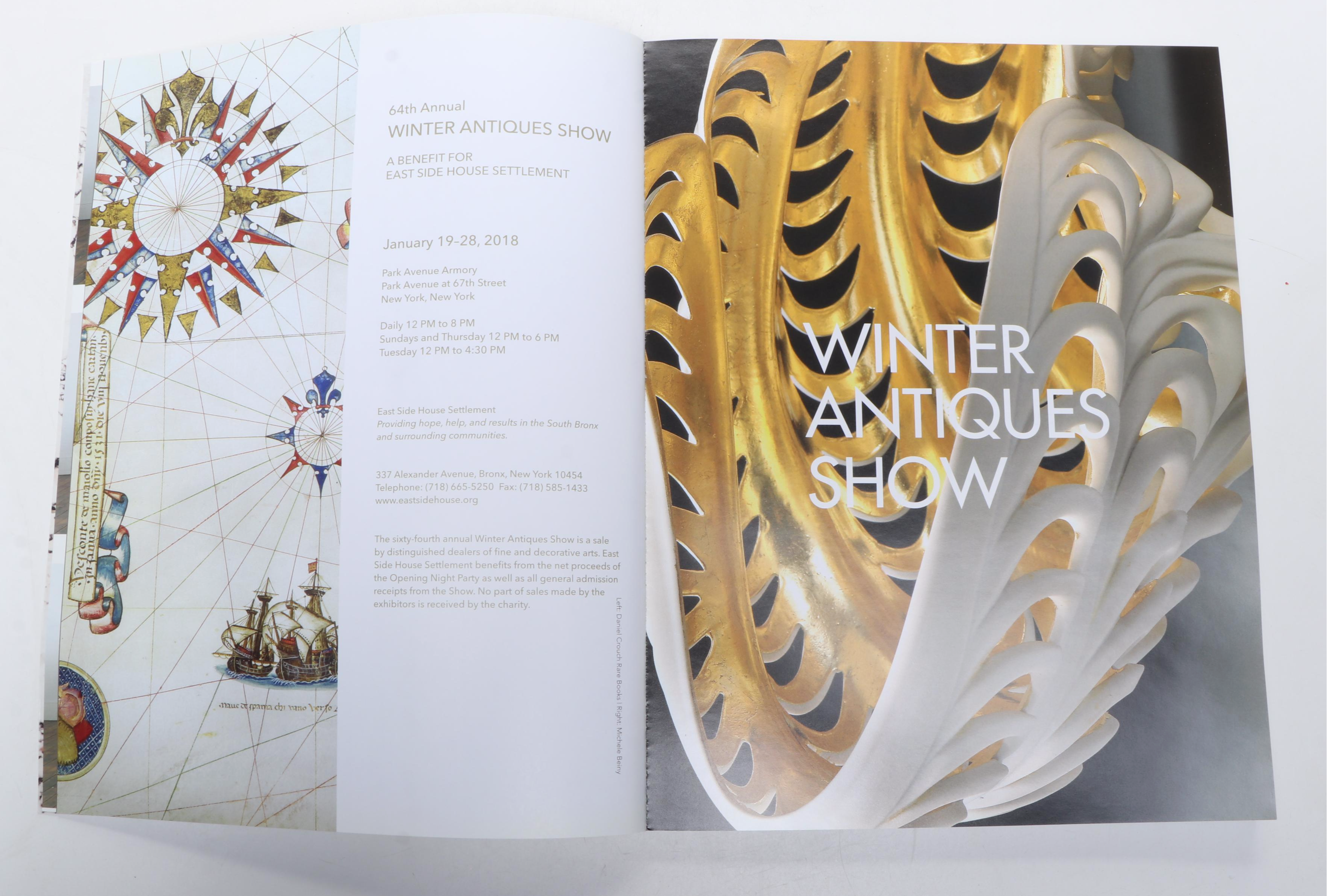 Winter Antiques Show Catalogs for East Side House Settlement
