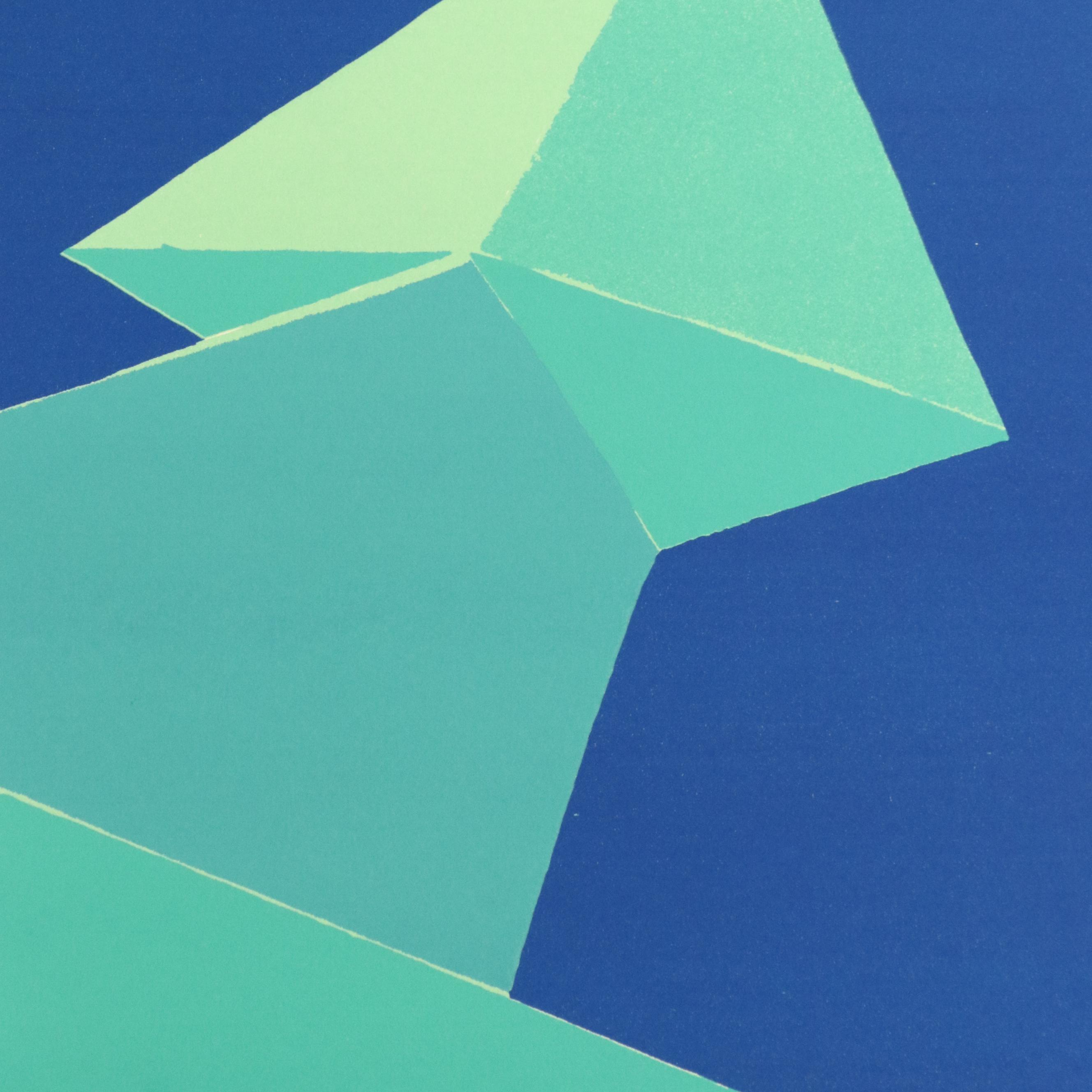 "Source Parot" Serigraph Reproduction Poster After Georges Favre