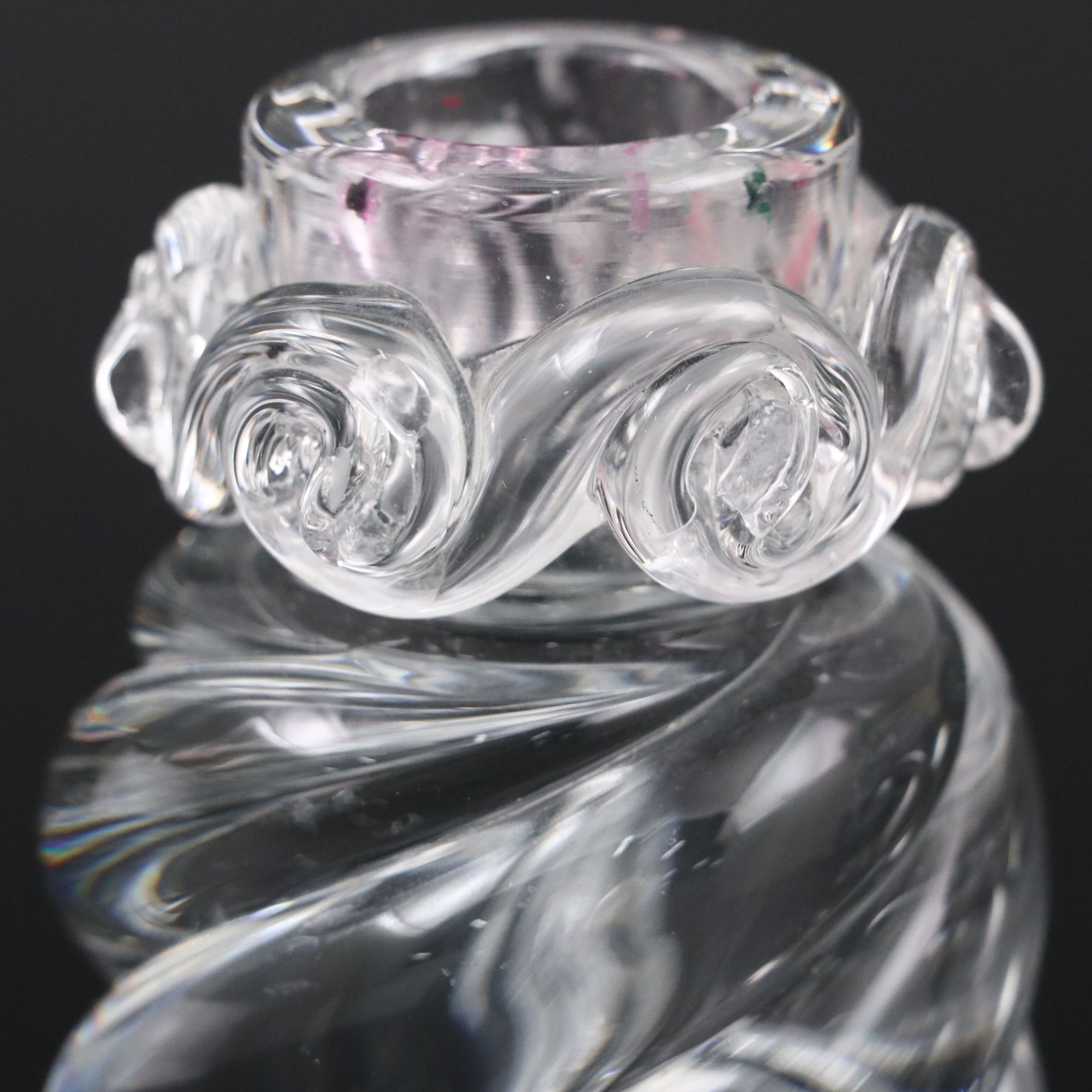 Baccarat "Aladin" Crystal Candlestick Pair