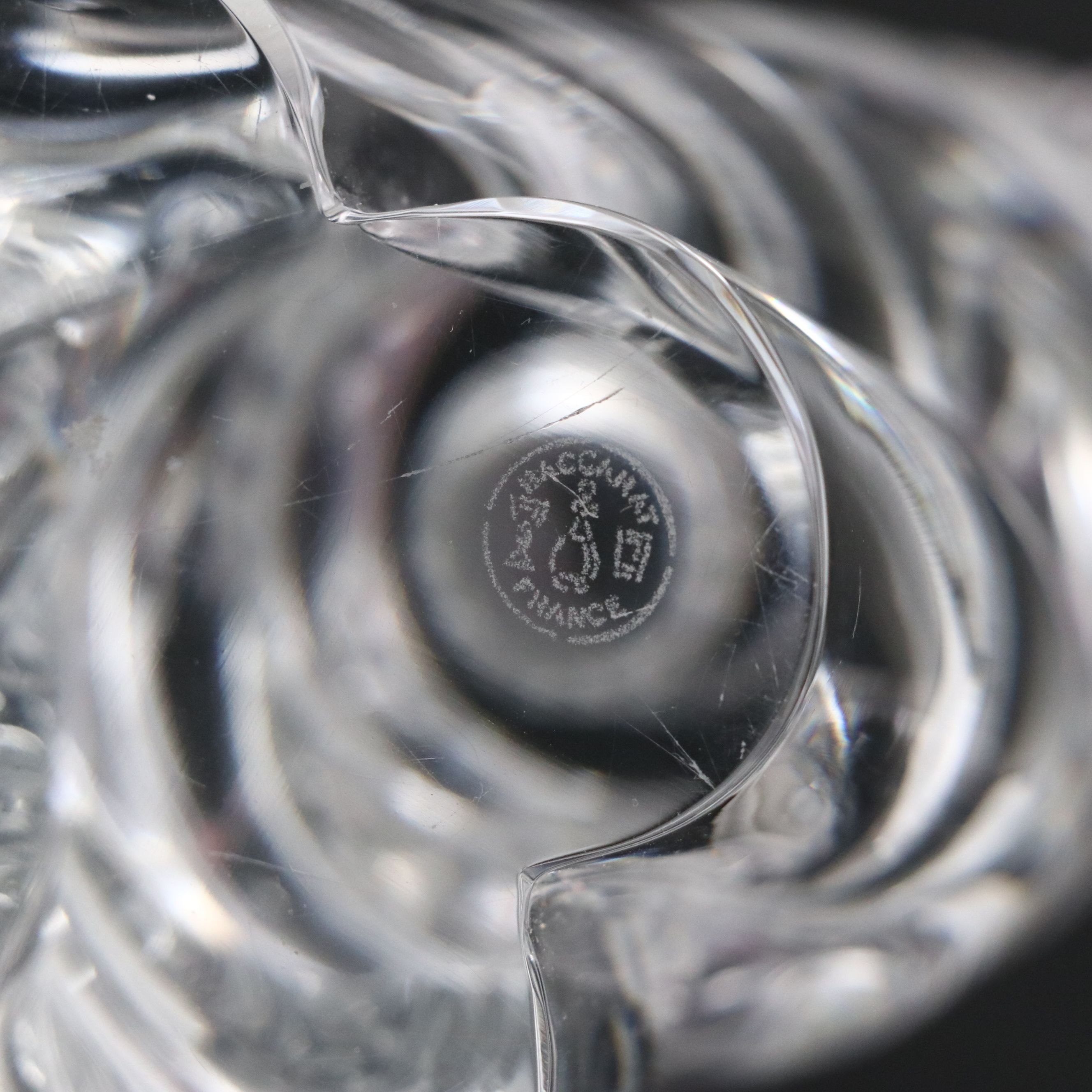 Baccarat "Aladin" Crystal Candlestick Pair