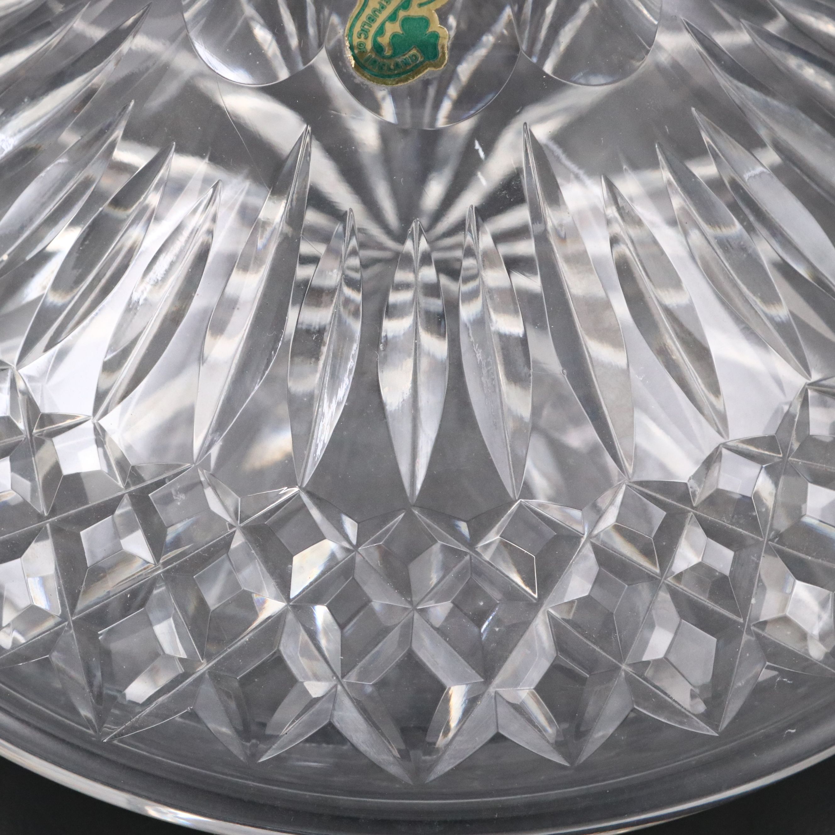 Waterford Crystal "Lismore" Ship's Decanter, Mid to Late 20th Century