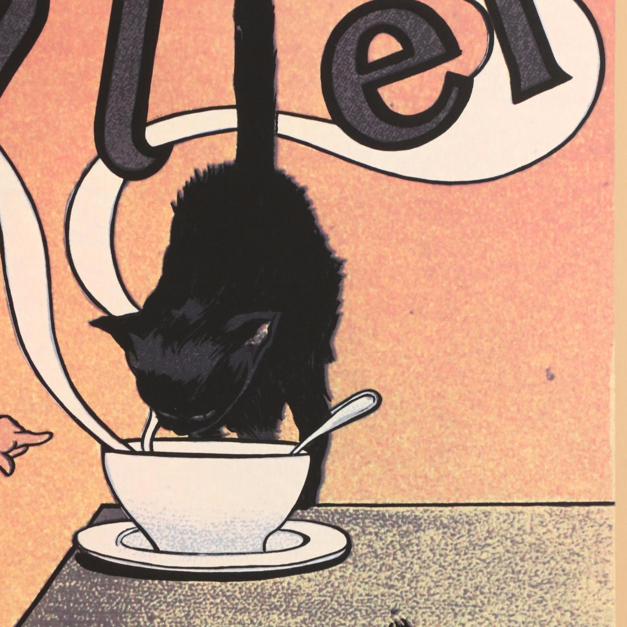 "Chocolat Carpentier" Serigraph Reproduction Poster After Henry Gerbault