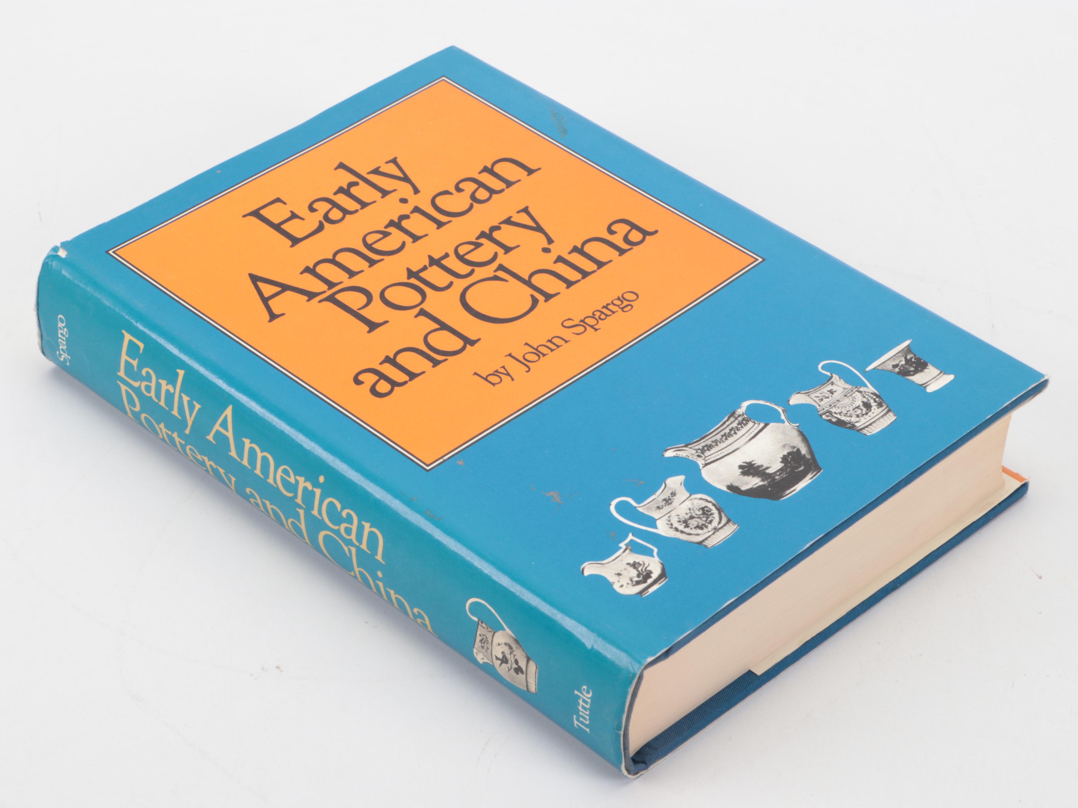 "American Glass" by George S. and Helen McKearin with American Pottery Books