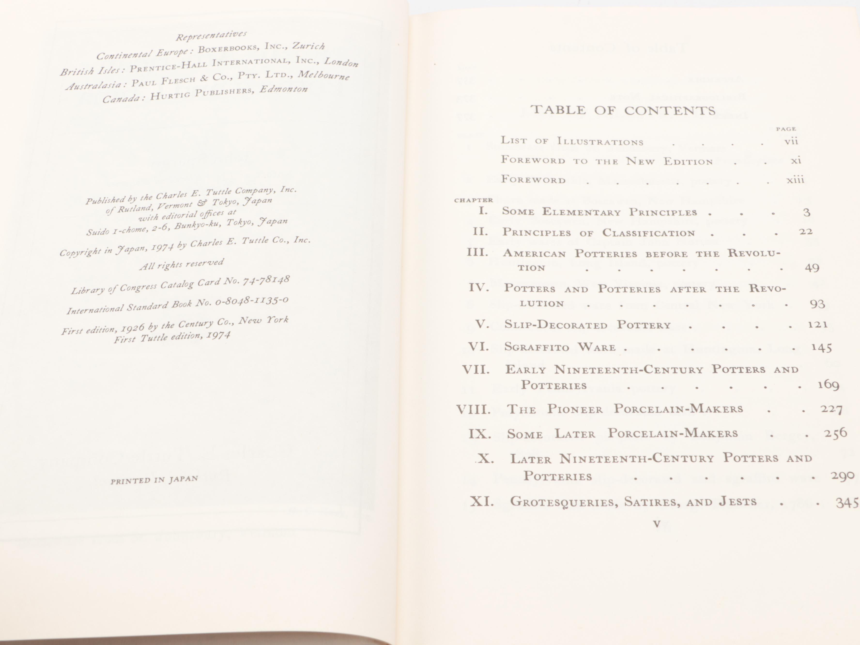 "American Glass" by George S. and Helen McKearin with American Pottery Books