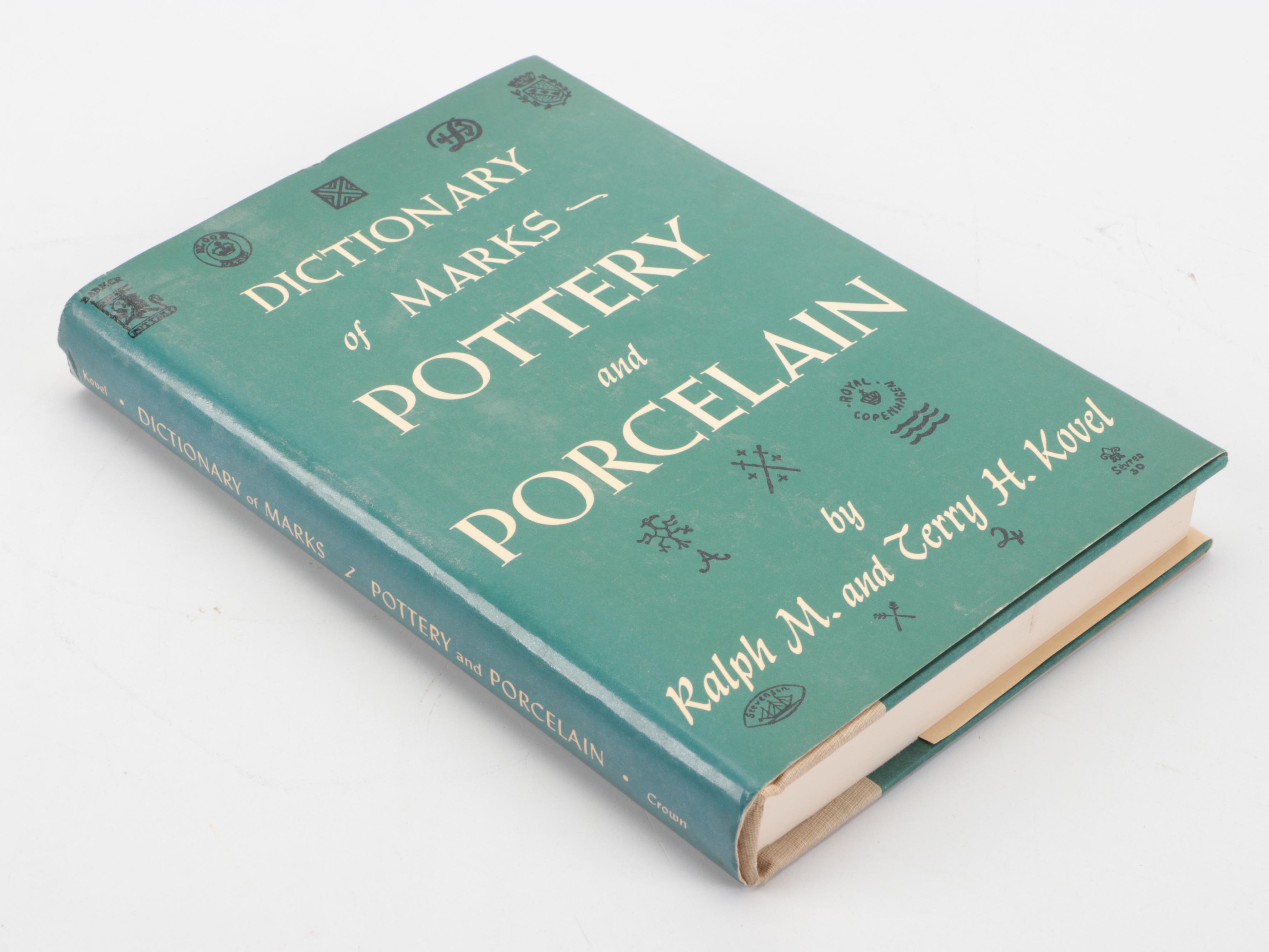 "American Glass" by George S. and Helen McKearin with American Pottery Books