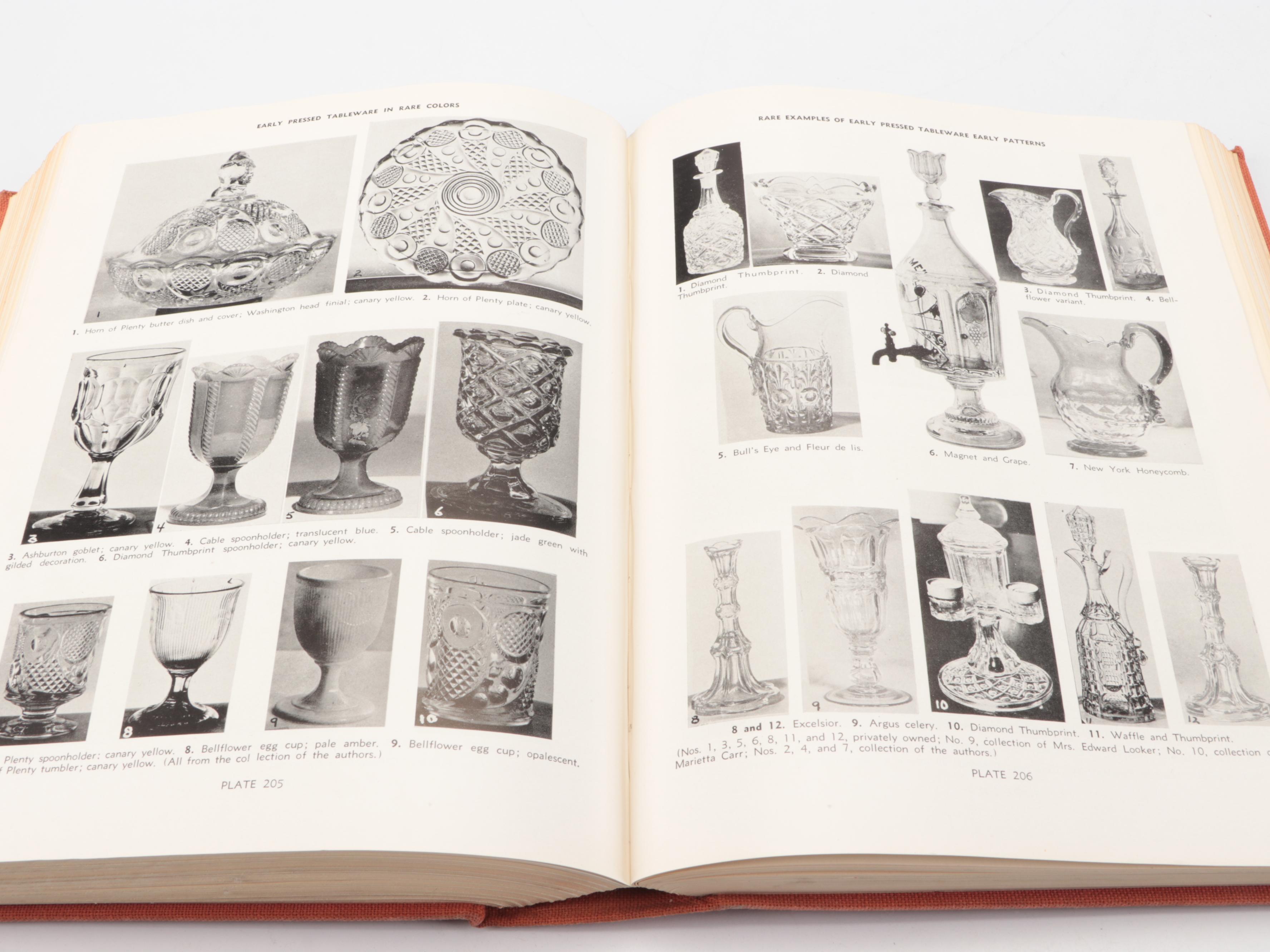 "American Glass" by George S. and Helen McKearin with American Pottery Books