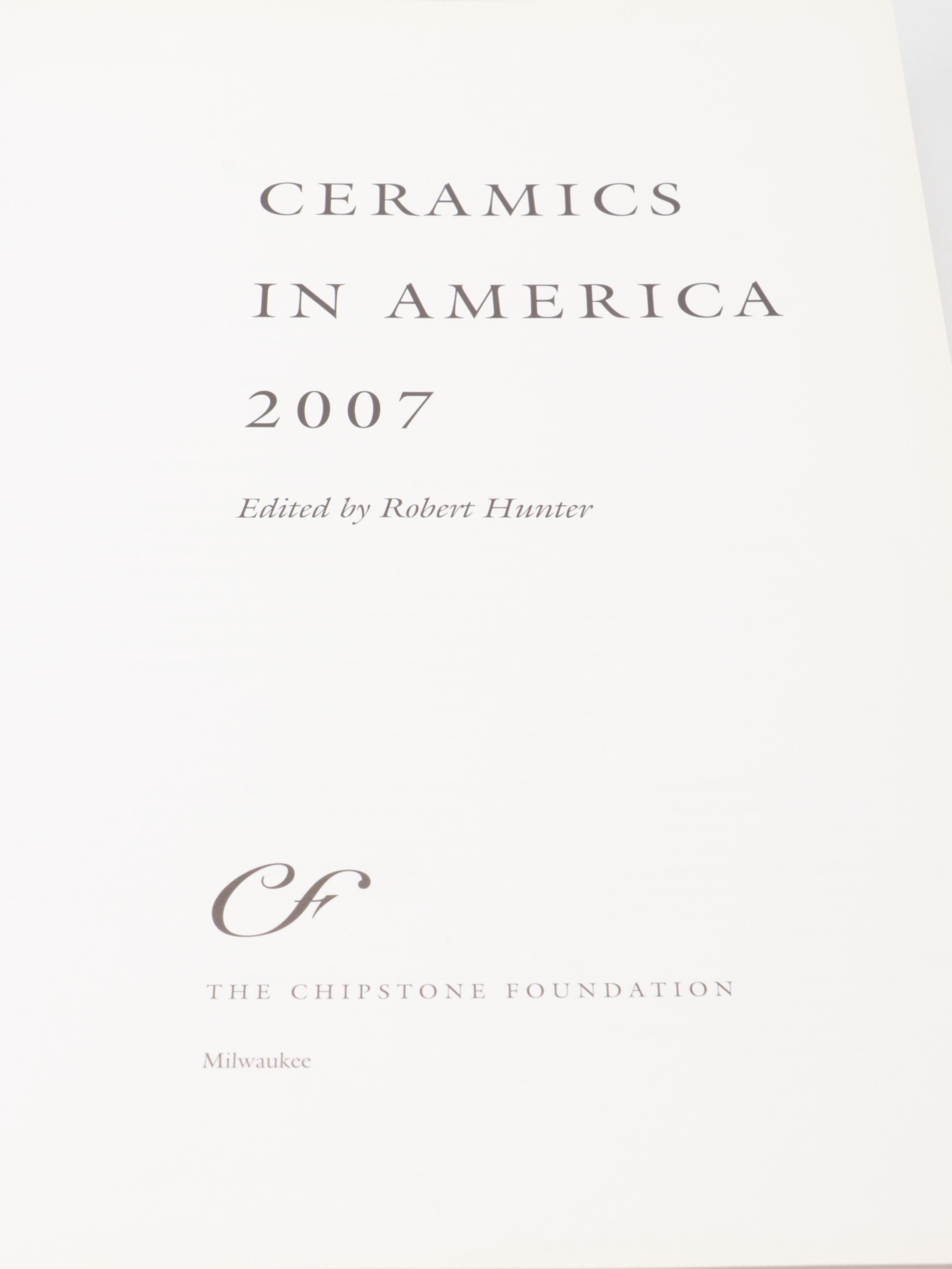 "American Glass" by George S. and Helen McKearin with American Pottery Books