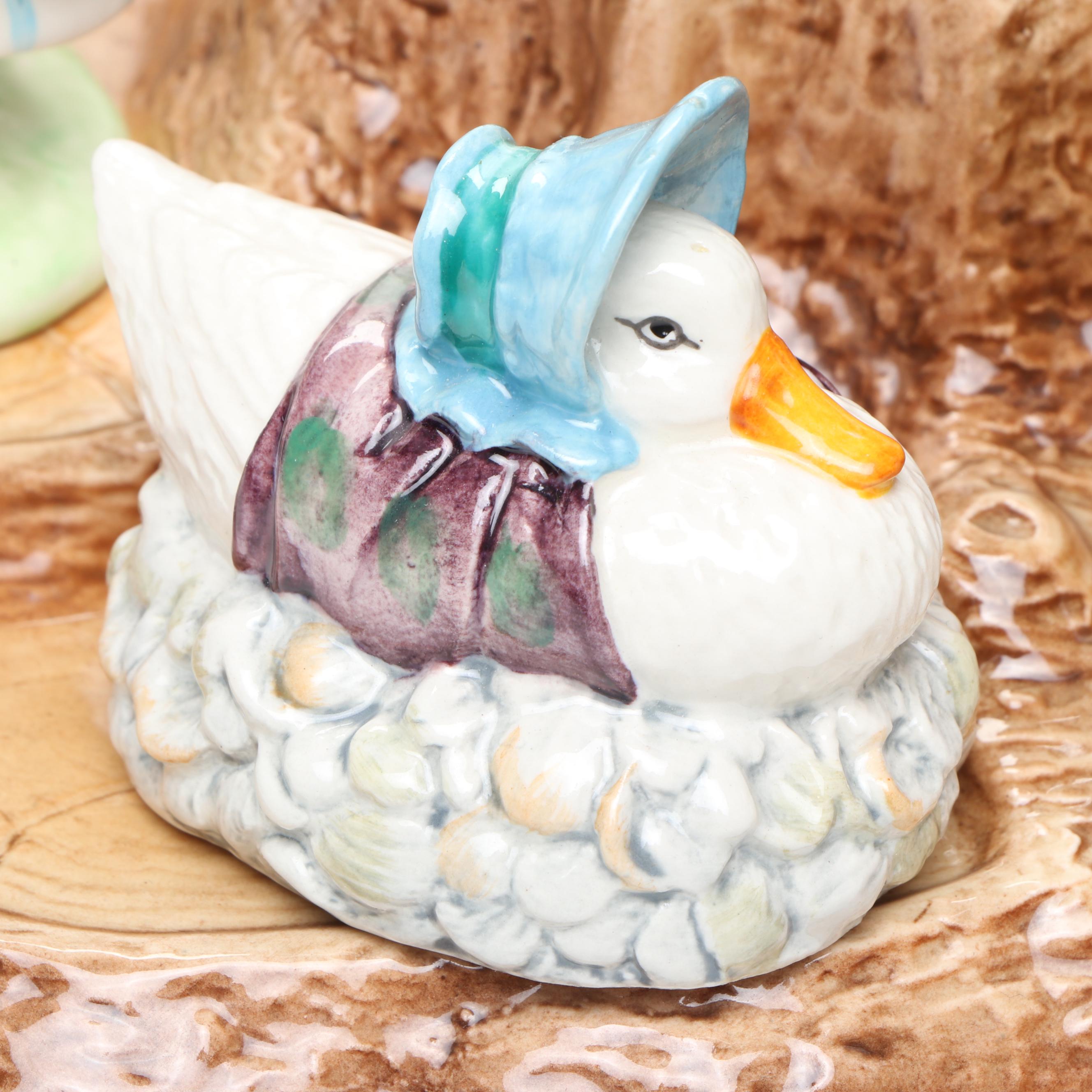 Royal Doulton "Beatrix Potter" Porcelain Figurines, Late 20th Century