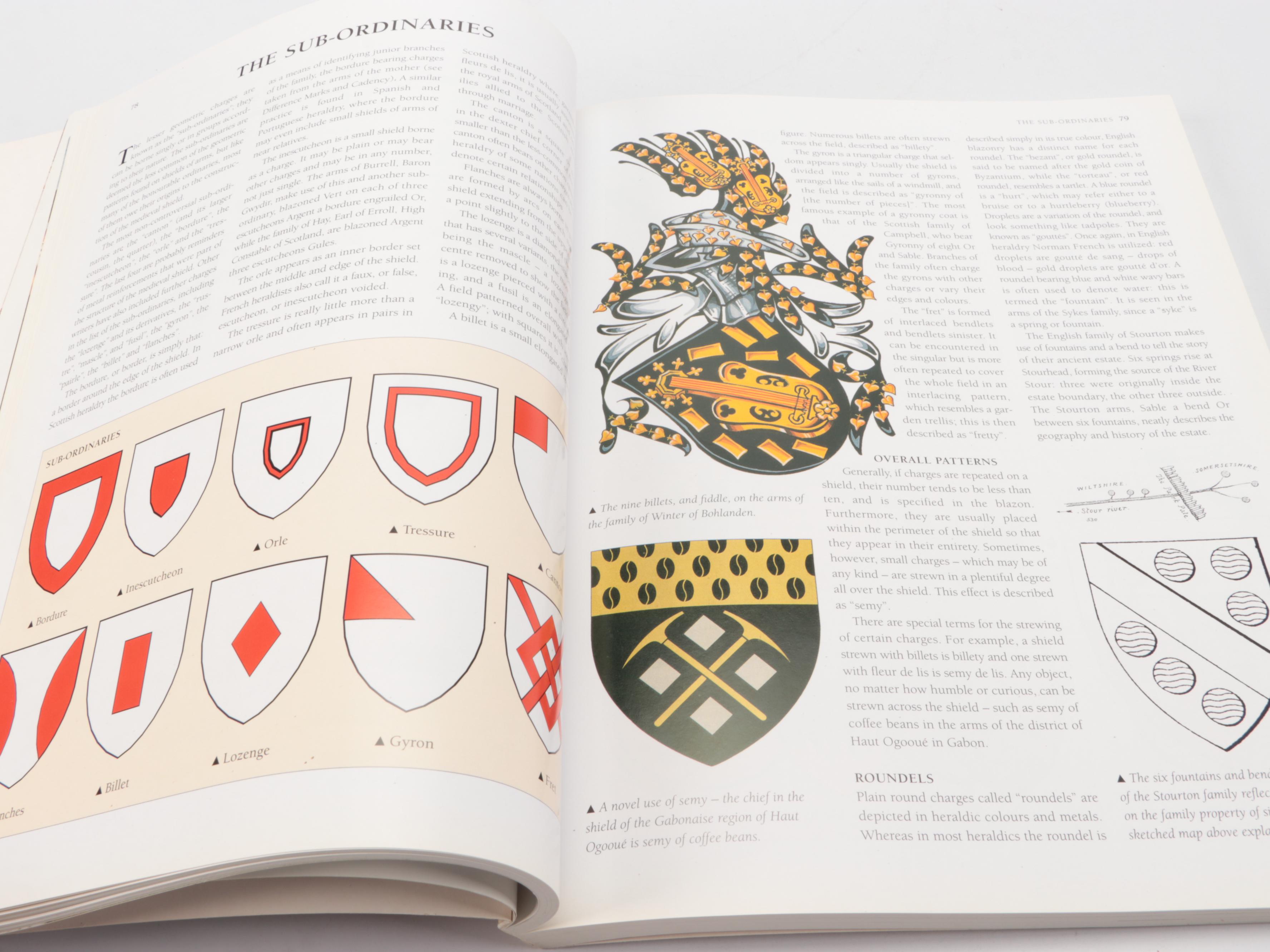 "The Illustrated Book of Heraldry" with Other Design Books