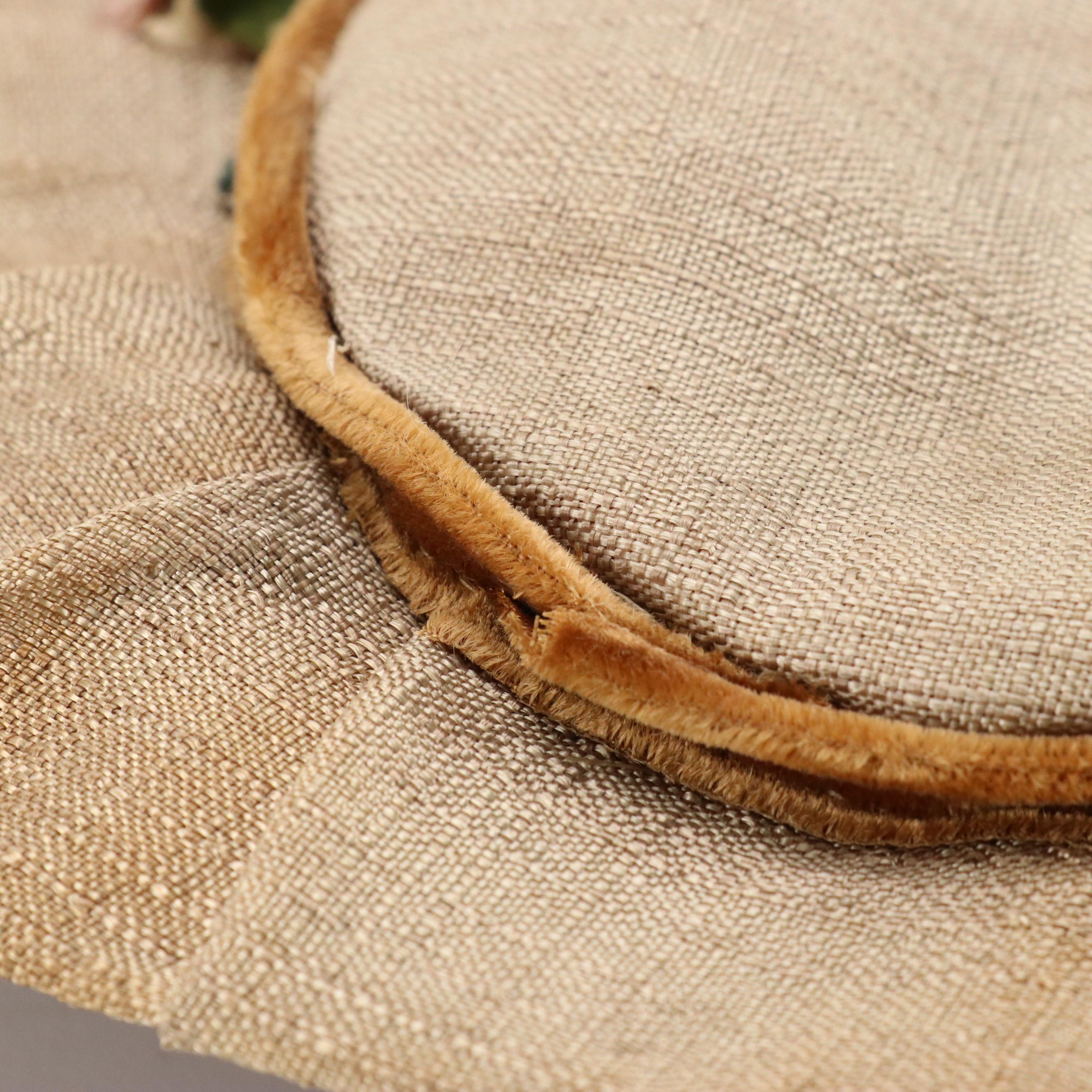 Embellished Low Crown Breton and Platter Hats, 1940s