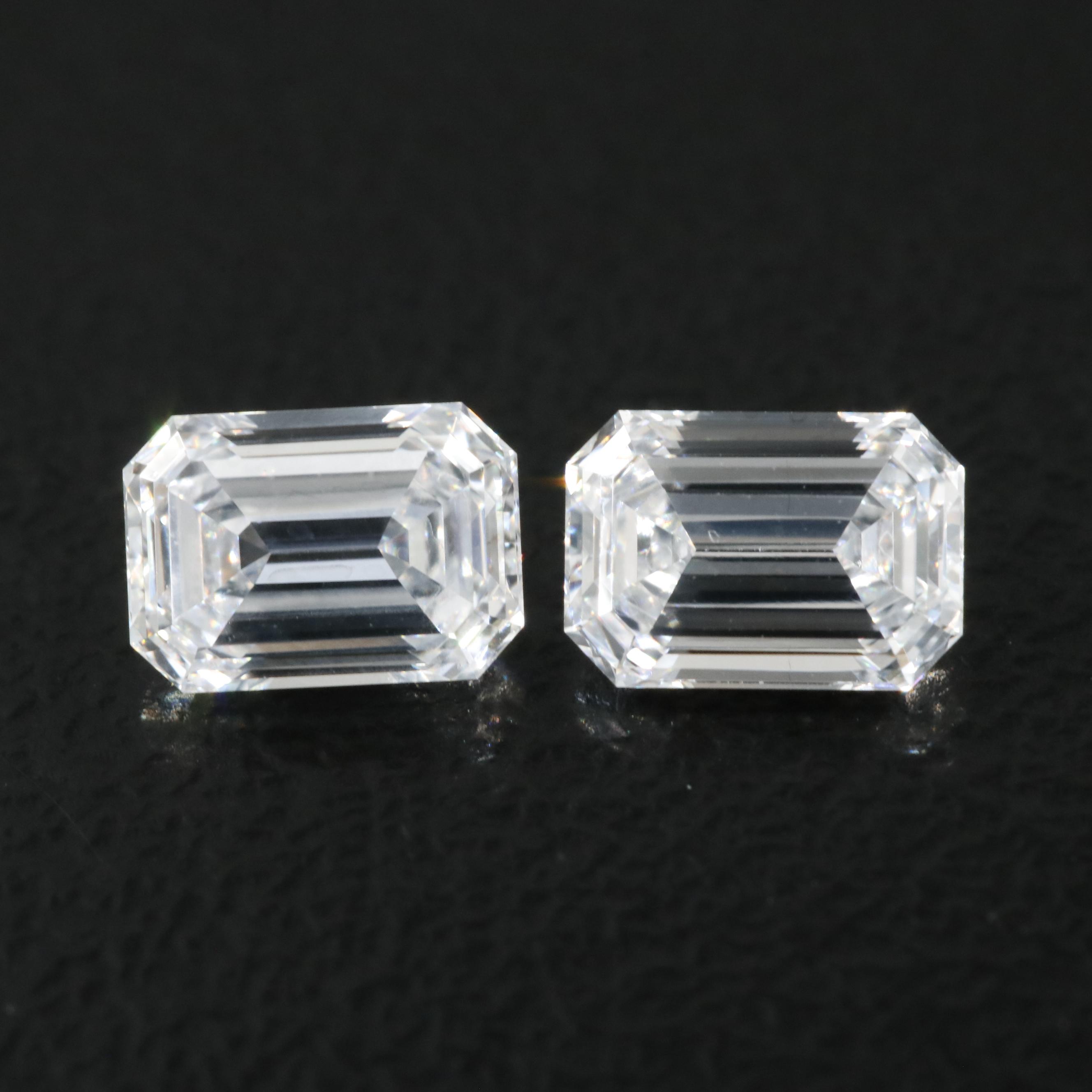 Loose 0.90 CTW Lab Grown Diamond Pair