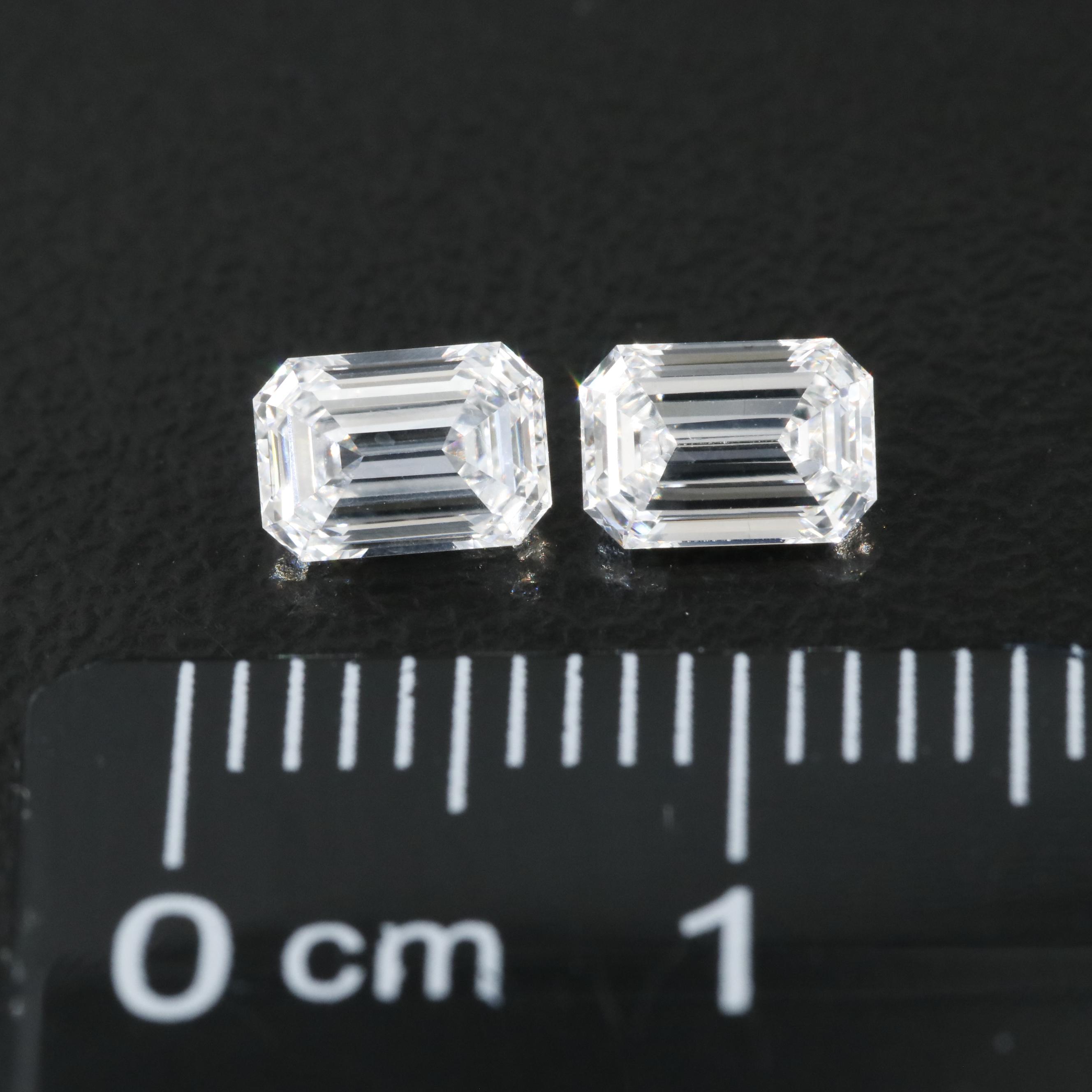 Loose 0.90 CTW Lab Grown Diamond Pair