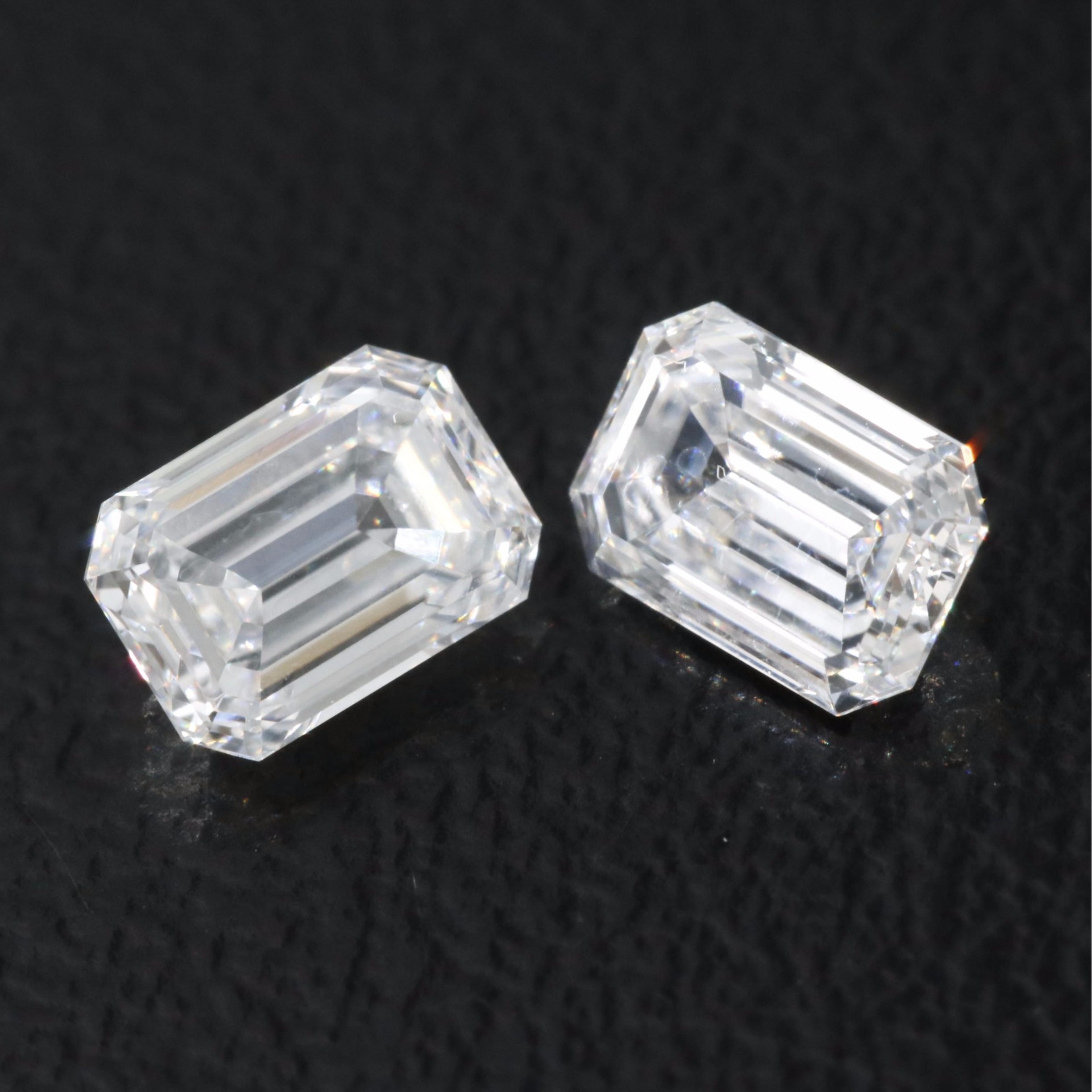 Loose 0.90 CTW Lab Grown Diamond Pair