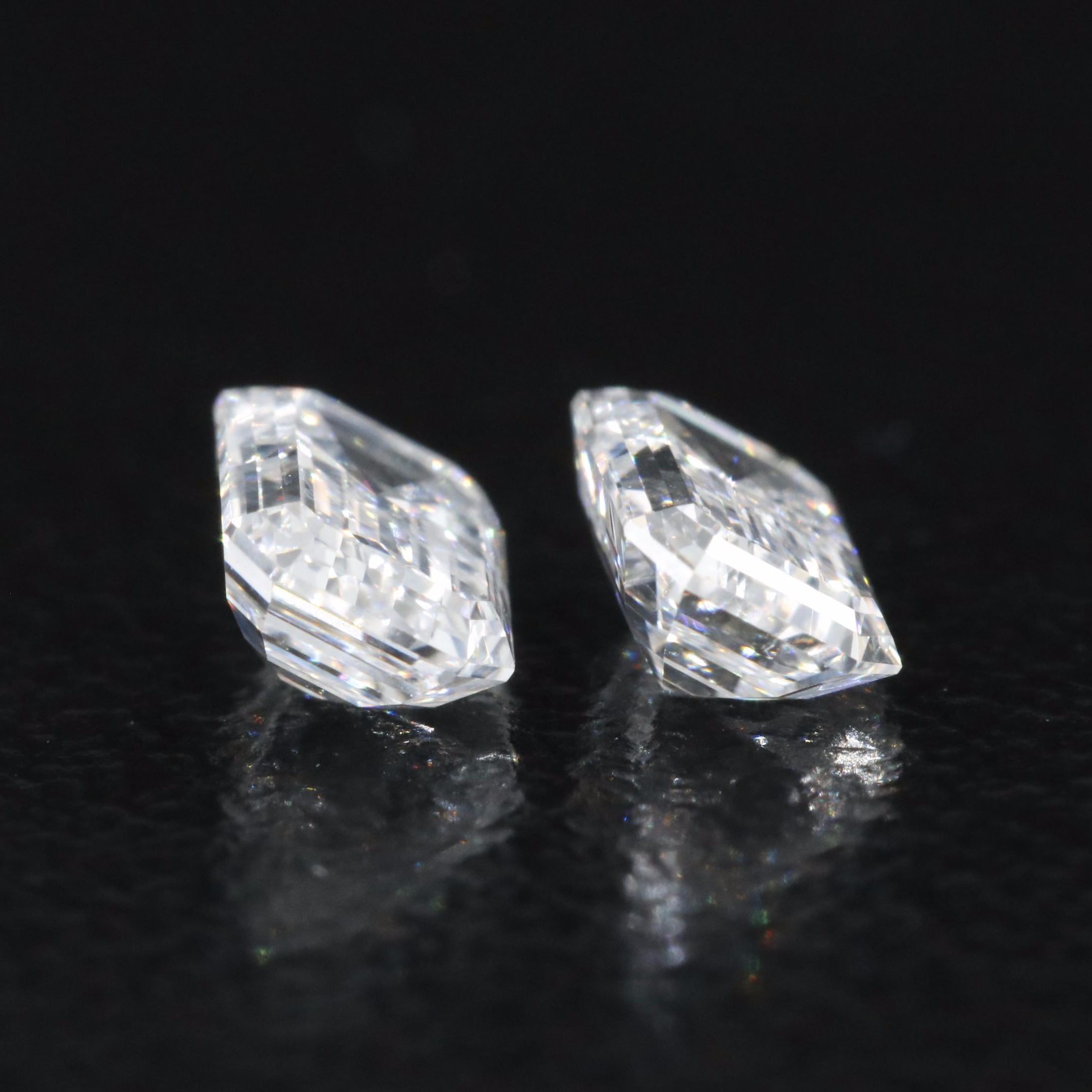 Loose 0.90 CTW Lab Grown Diamond Pair