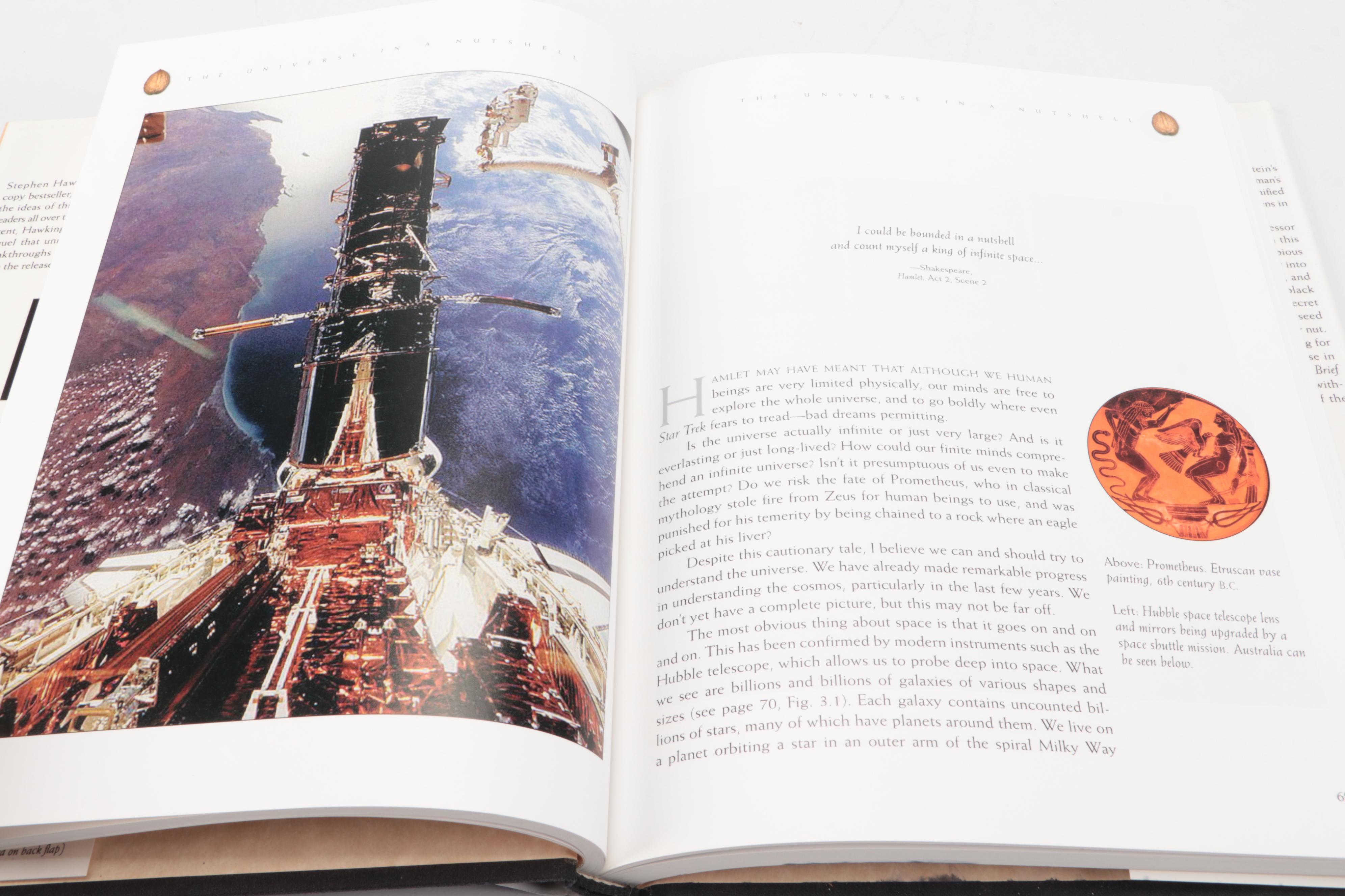 Deluxe "Universe in a Nutshell/Brief History of Time" Box Set by Stephen Hawking