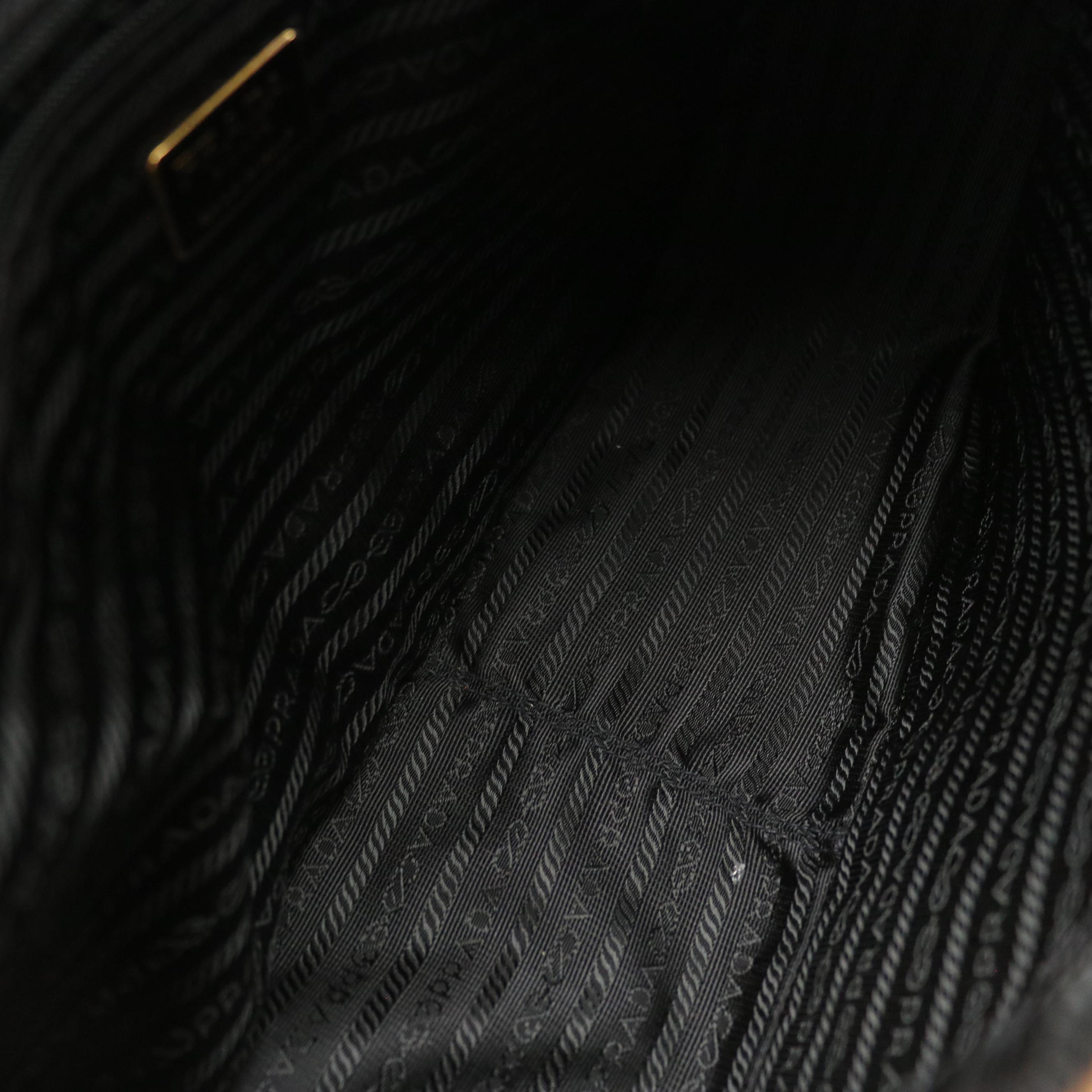 Prada Zip-Around Handbag in Bright White Saffiano Leather