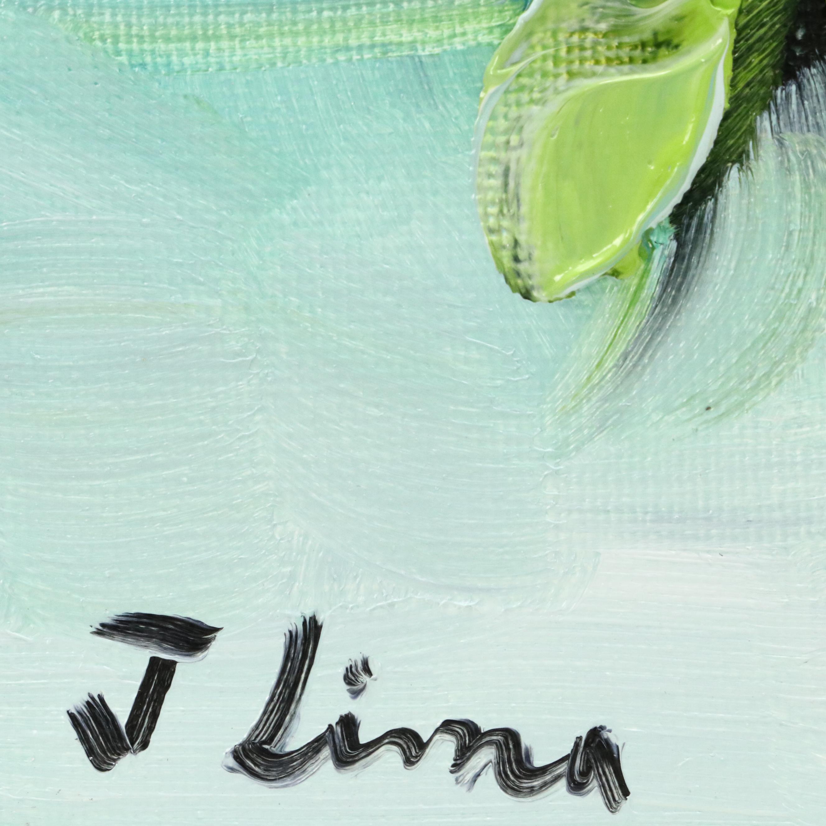 José M. Lima Floral Still Life Oil Painting, 2025