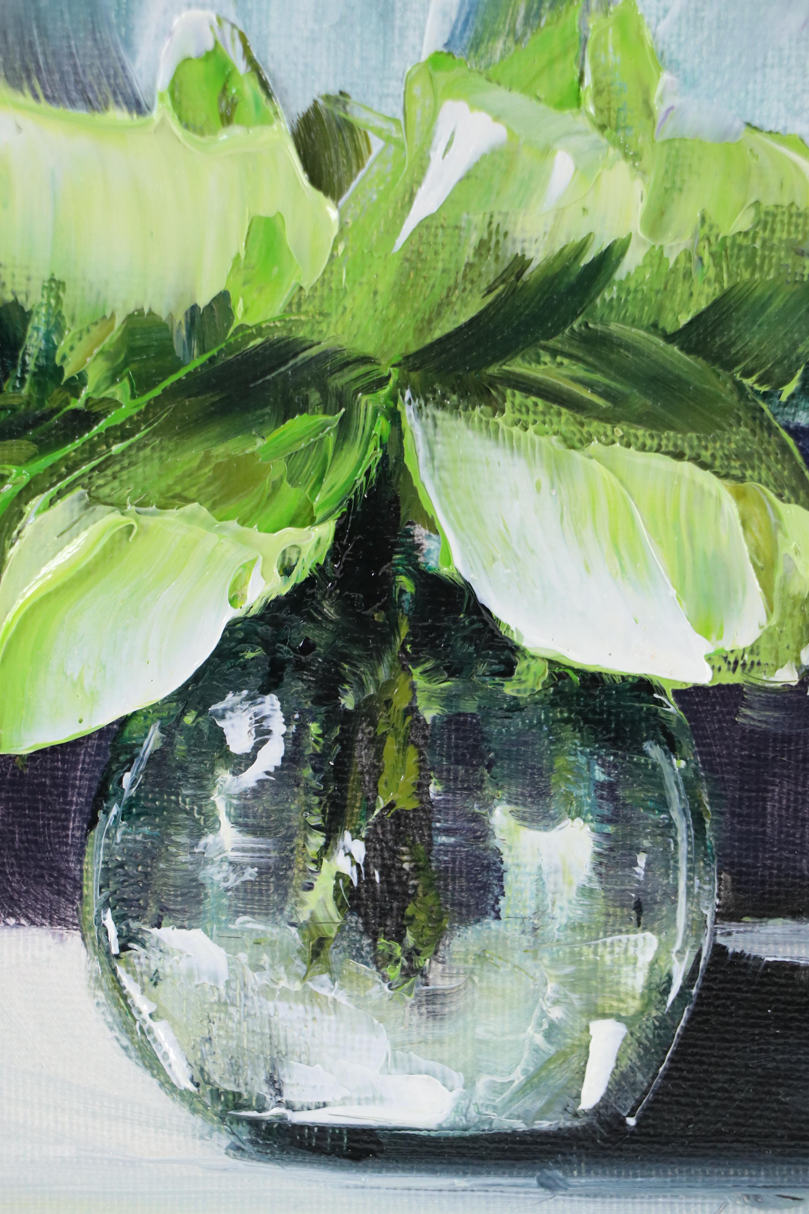 José M. Lima Floral Still Life Oil Painting, 2025