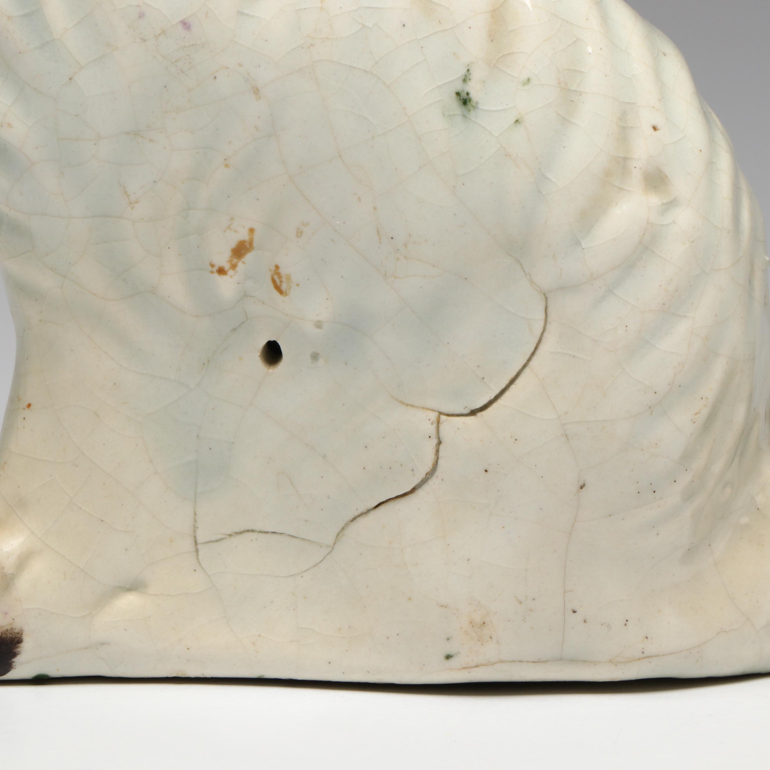 Staffordshire Copper Luster Spaniels, Late 19th Century