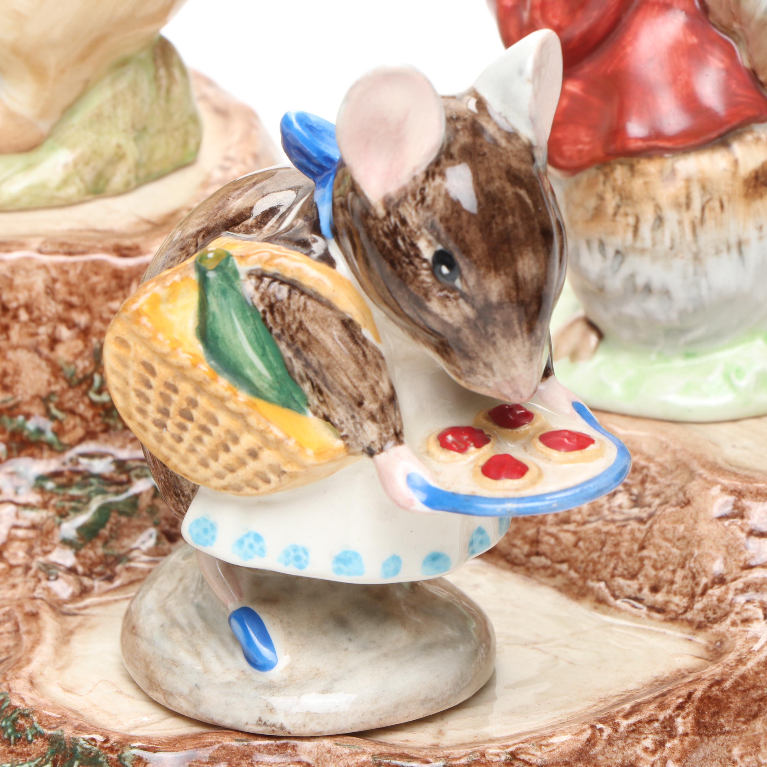 F. Warner & Co. Beatrix Potter Porcelain Figurines