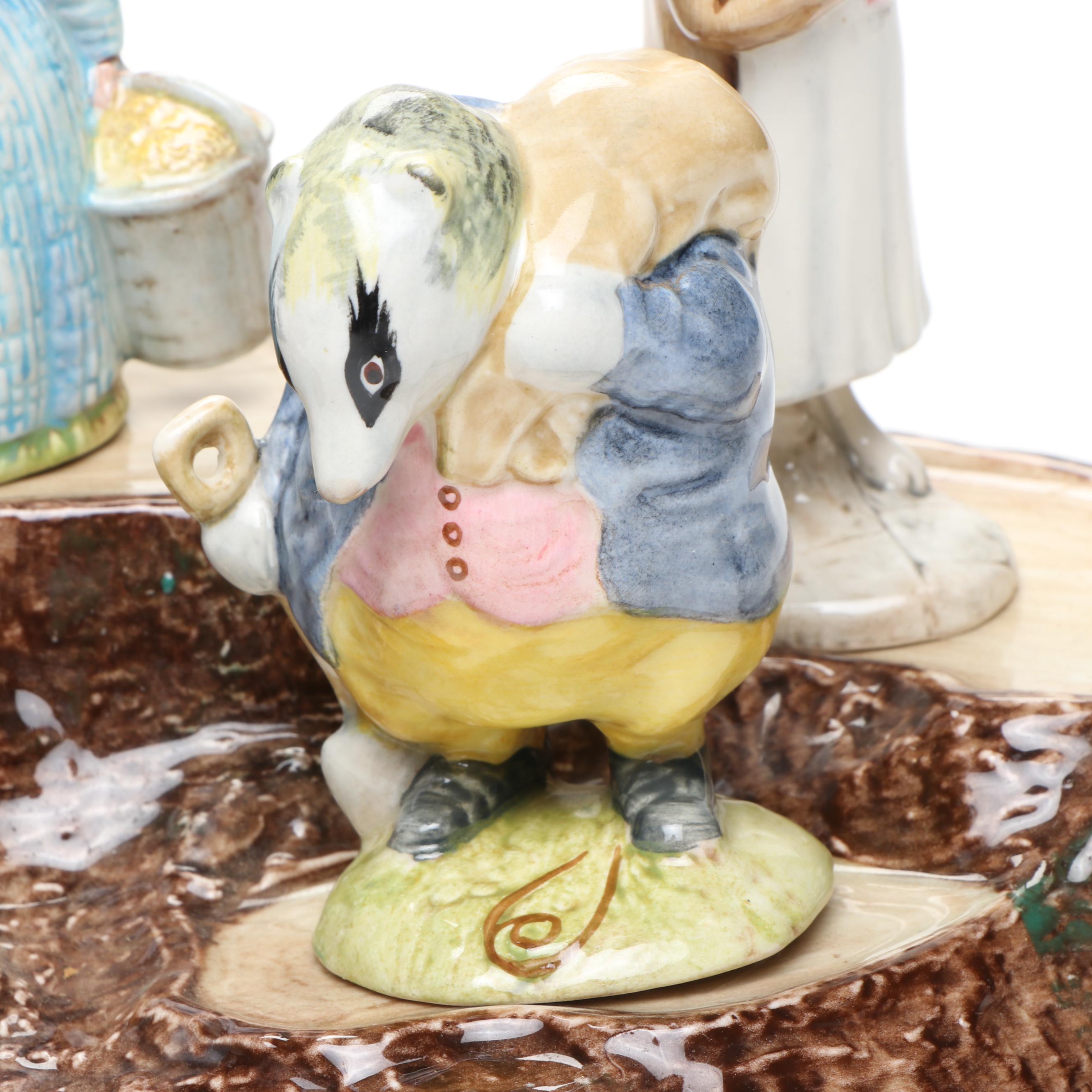 F. Warner & Co. Beatrix Potter Porcelain Figurines