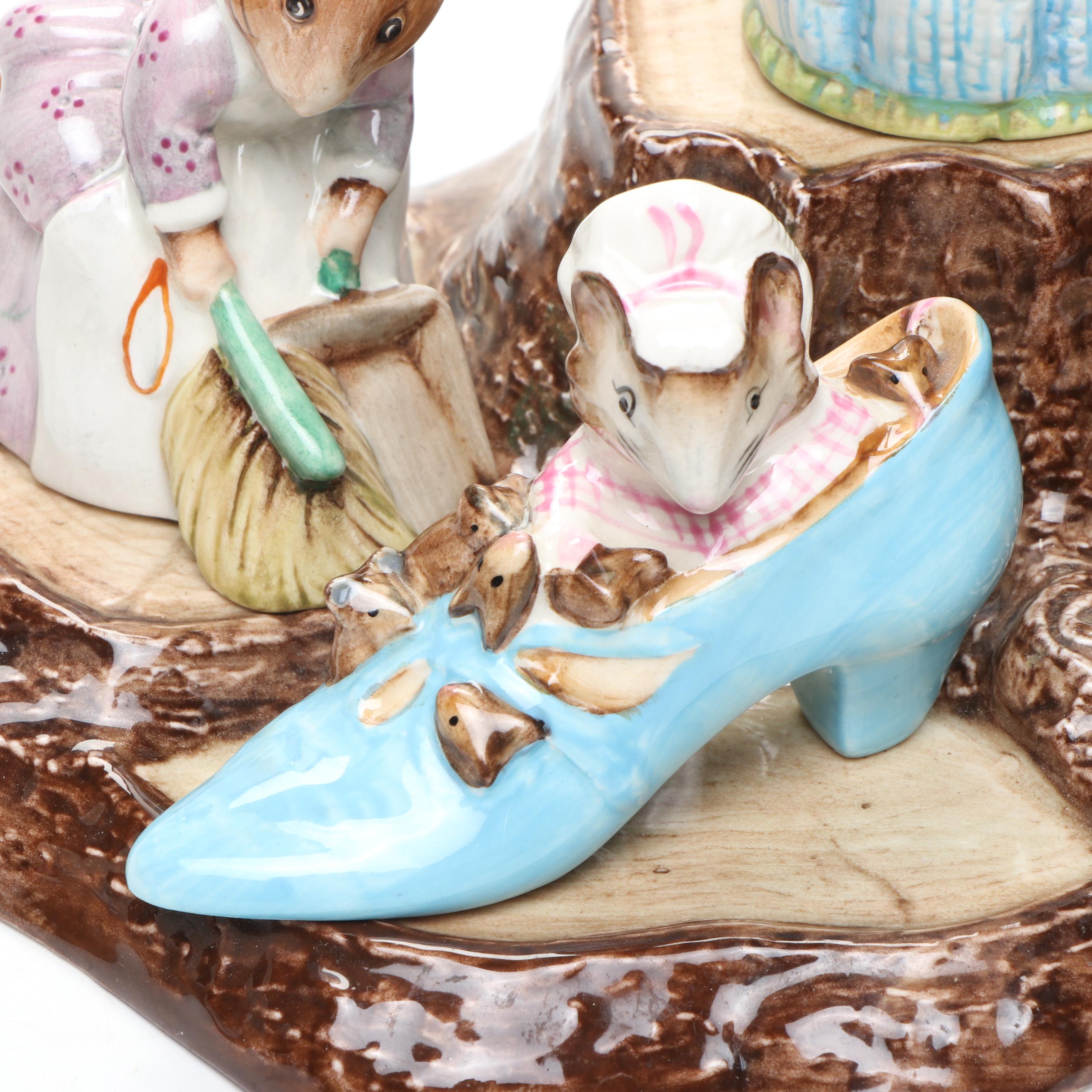 F. Warner & Co. Beatrix Potter Porcelain Figurines