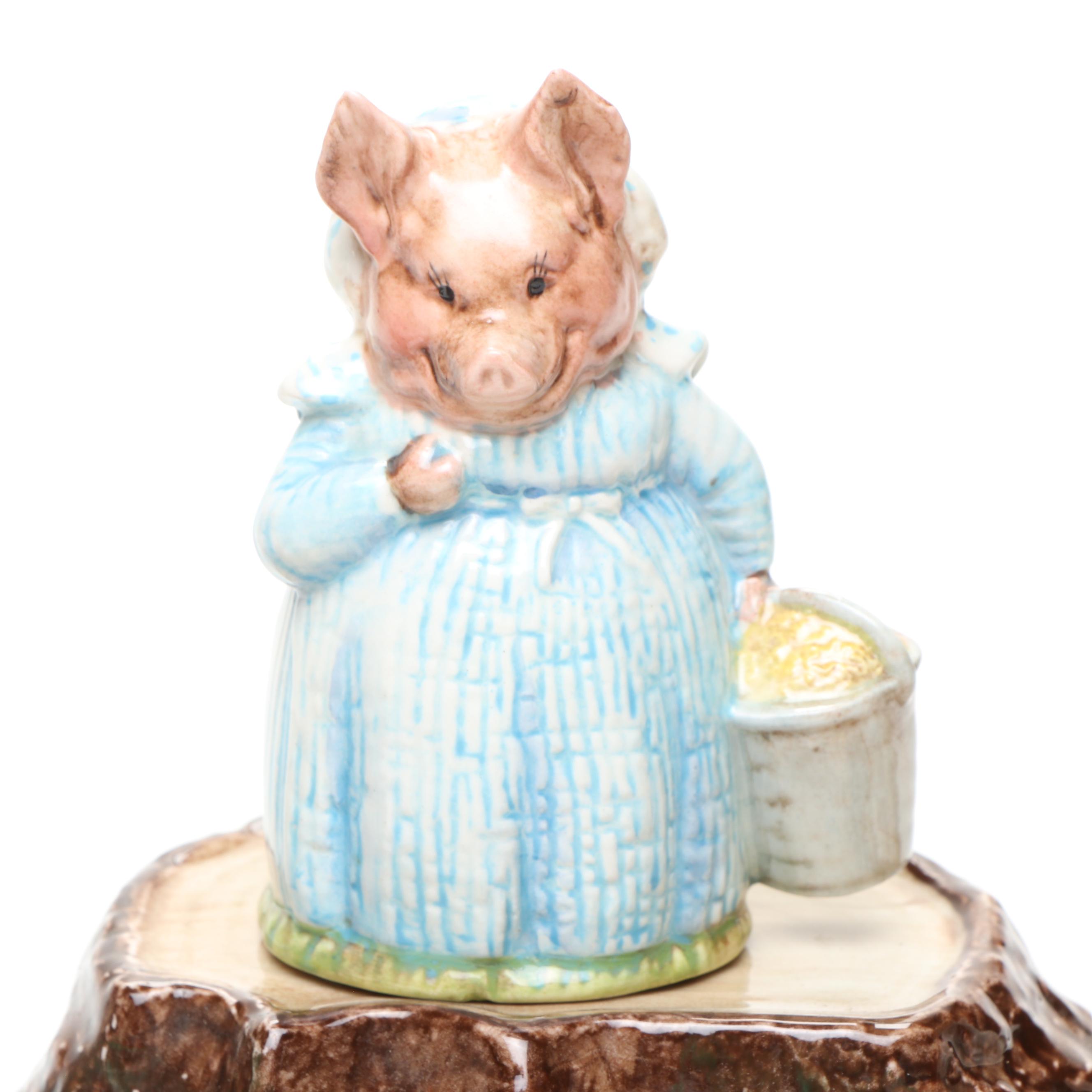 F. Warner & Co. Beatrix Potter Porcelain Figurines