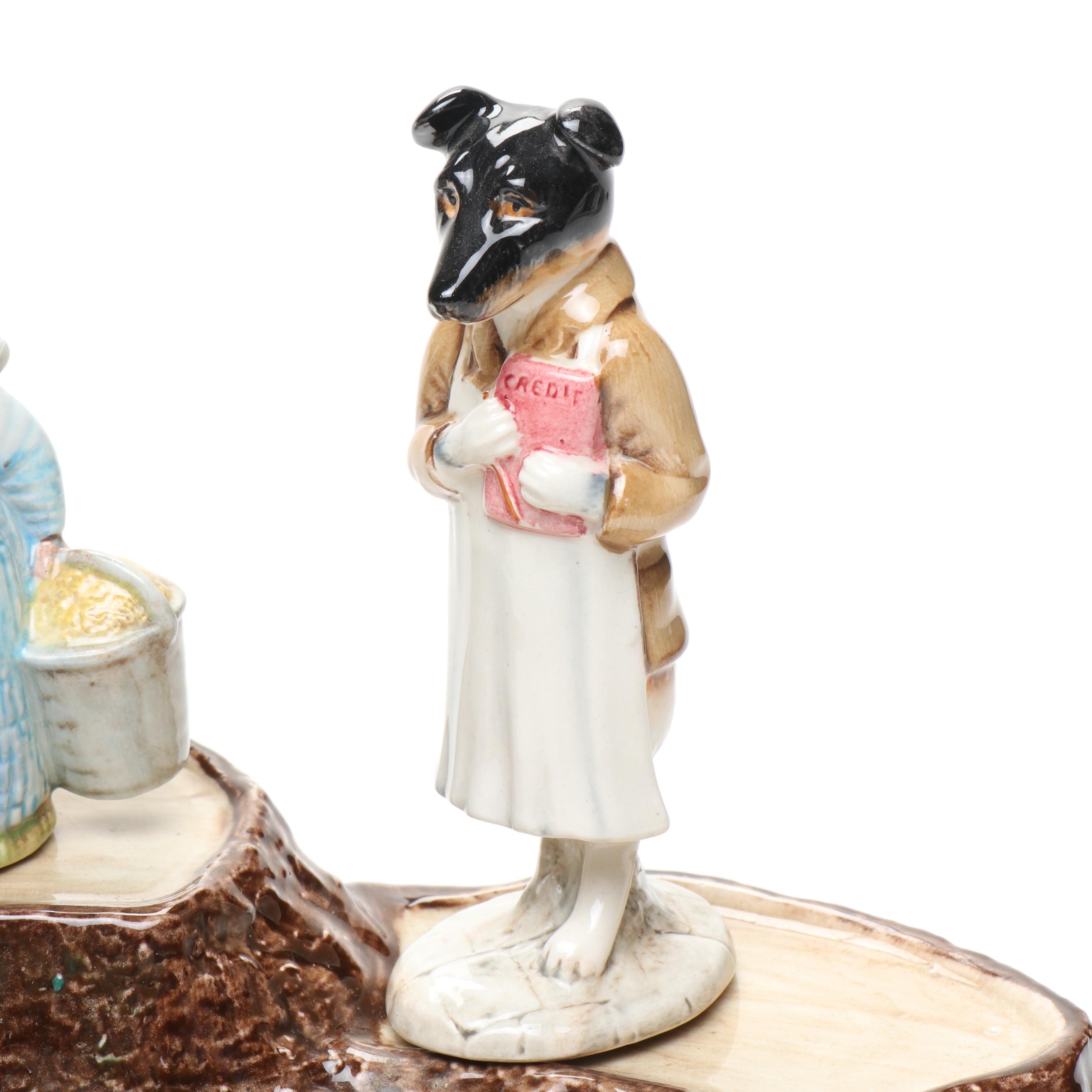 F. Warner & Co. Beatrix Potter Porcelain Figurines