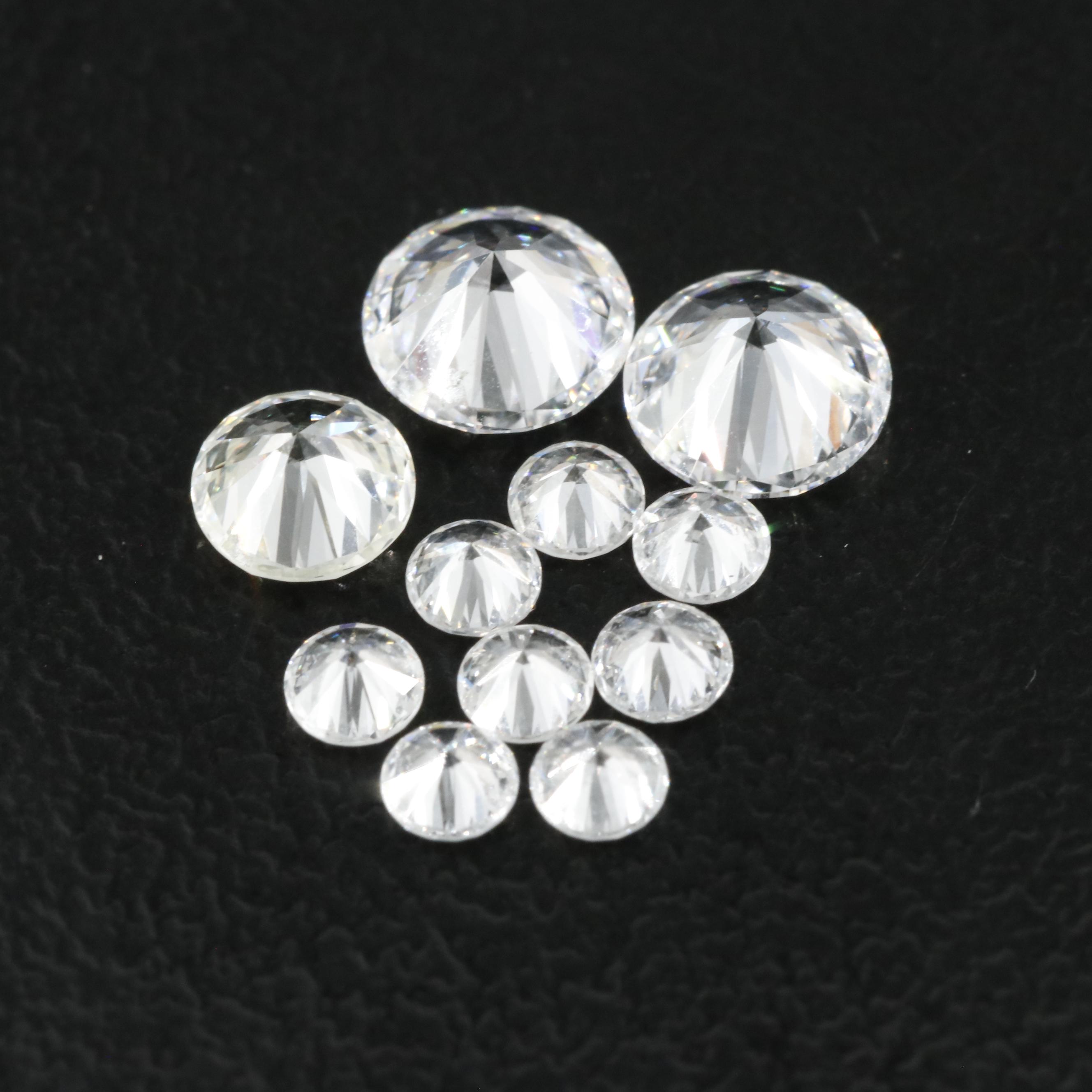 Loose 1.56 CTW Lab Grown Diamonds