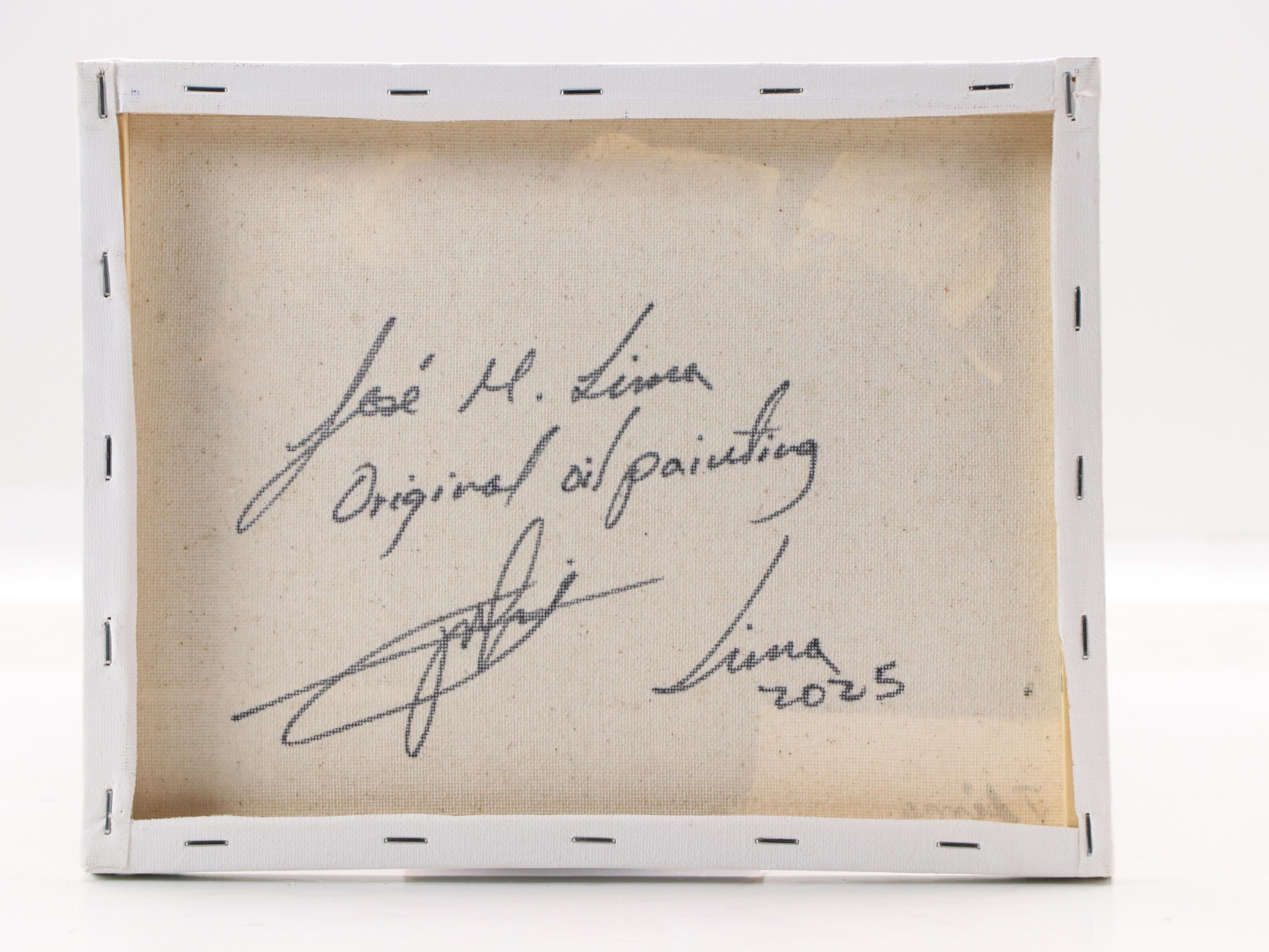 José M. Lima Floral Still Life Oil Painting, 2025