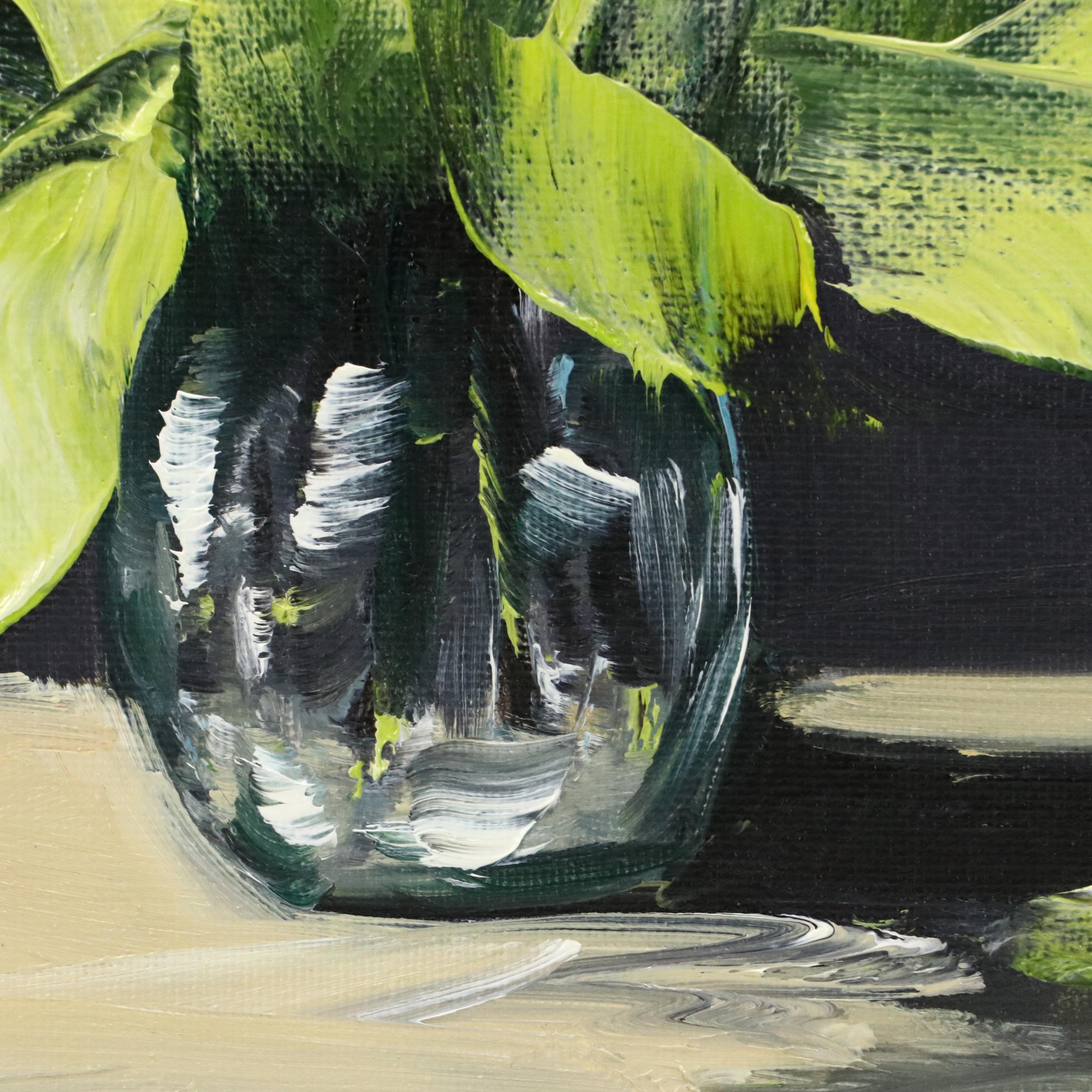 José M. Lima Floral Still Life Oil Painting, 2025