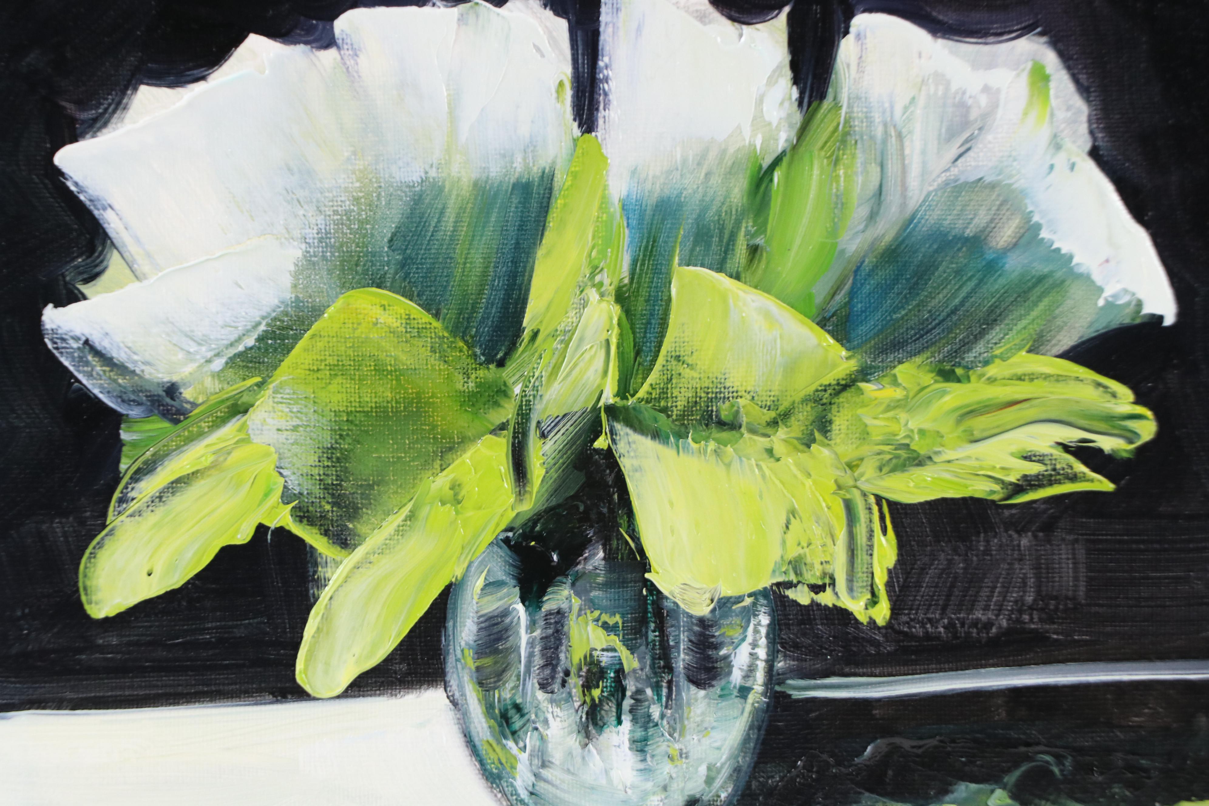 José M. Lima Floral Still Life Oil Painting, 2025